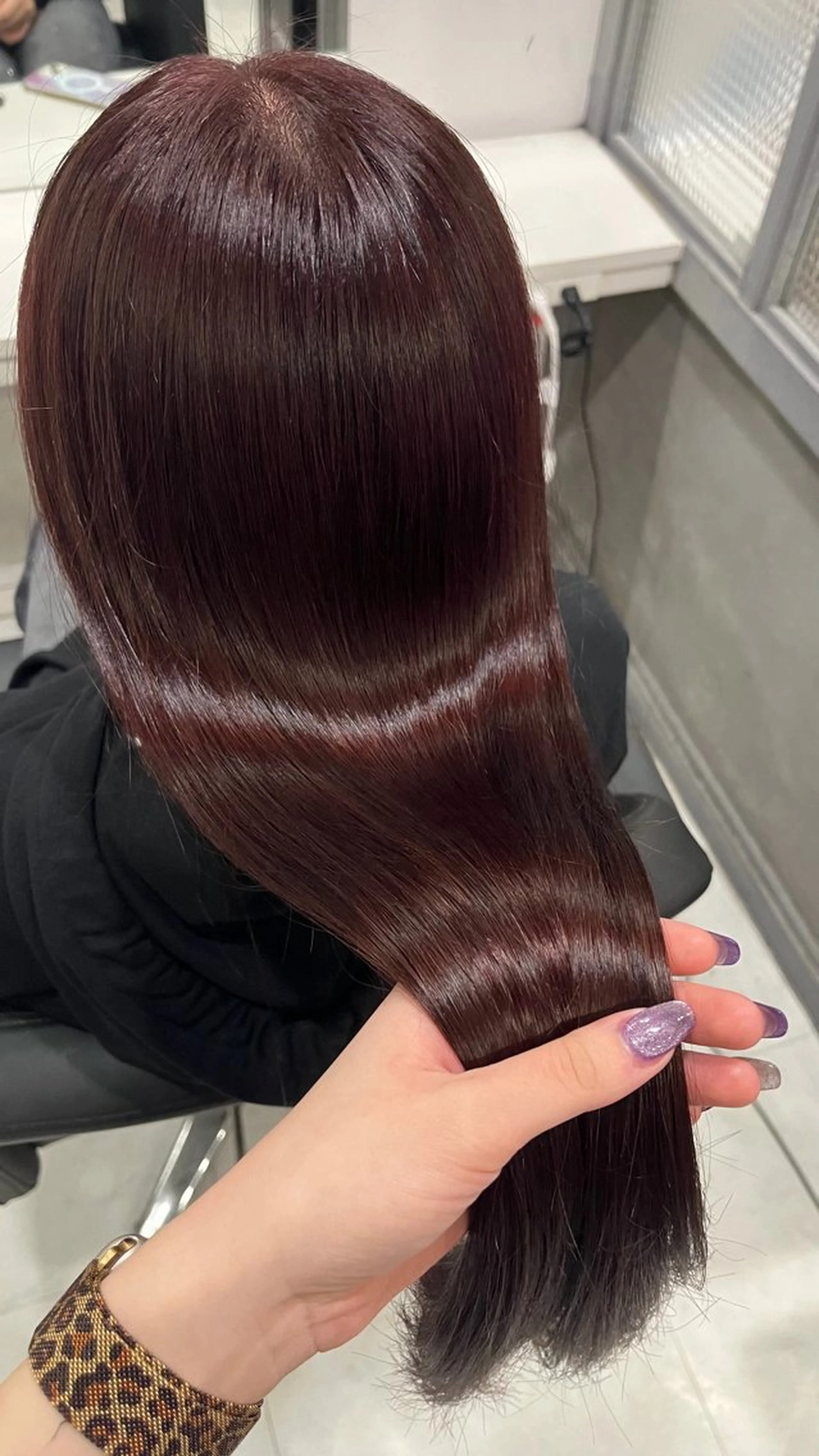 ロング カラー ヘアカラー トリートメント 🦋エクステ/透明感 /艶髪🦋REISAのヘアスタイル