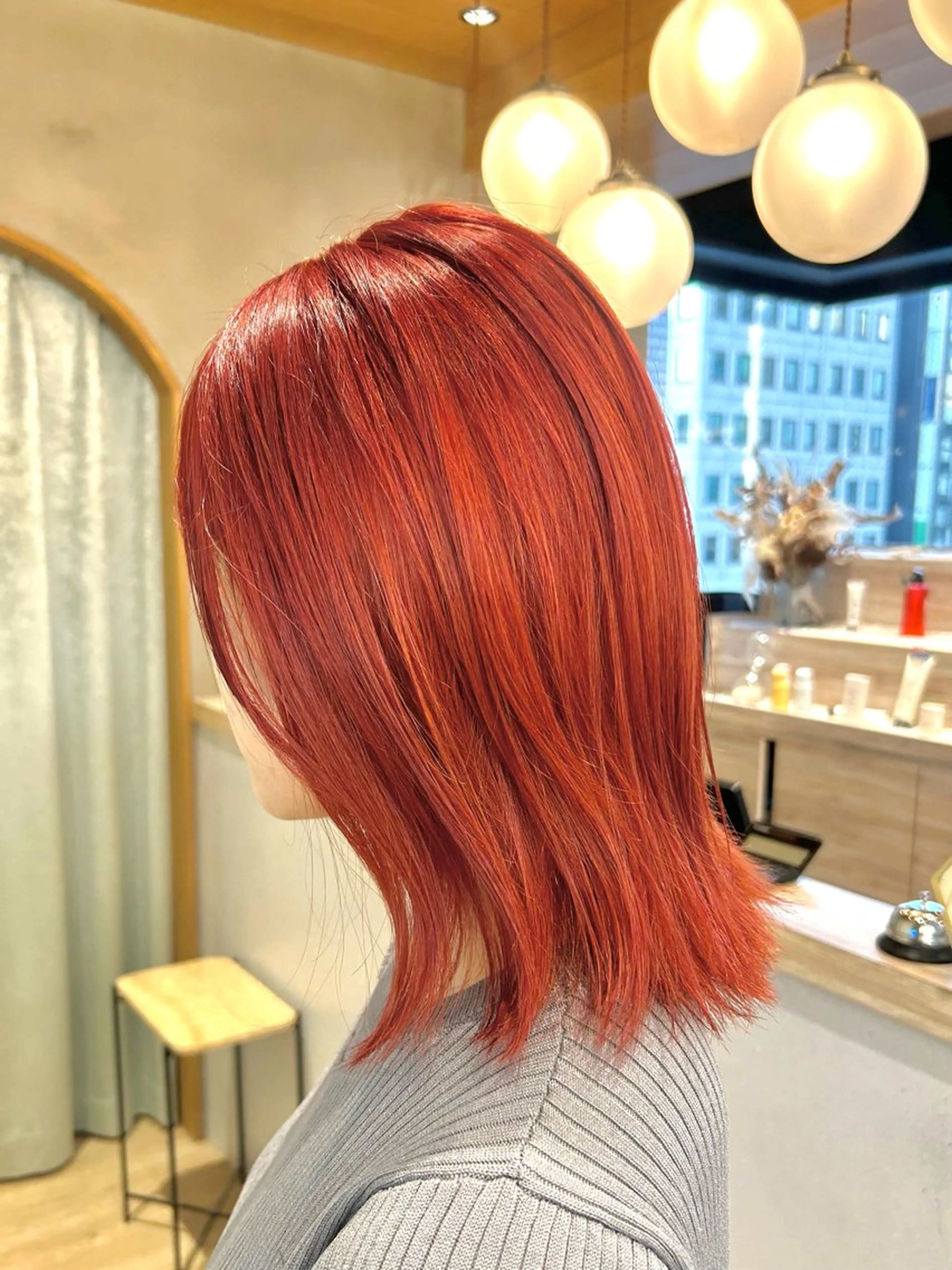 ミディアム カット ヘアカラー トリートメント 🩵縮毛矯正/ブリー チ/髪質改善/いつかのヘアスタイル