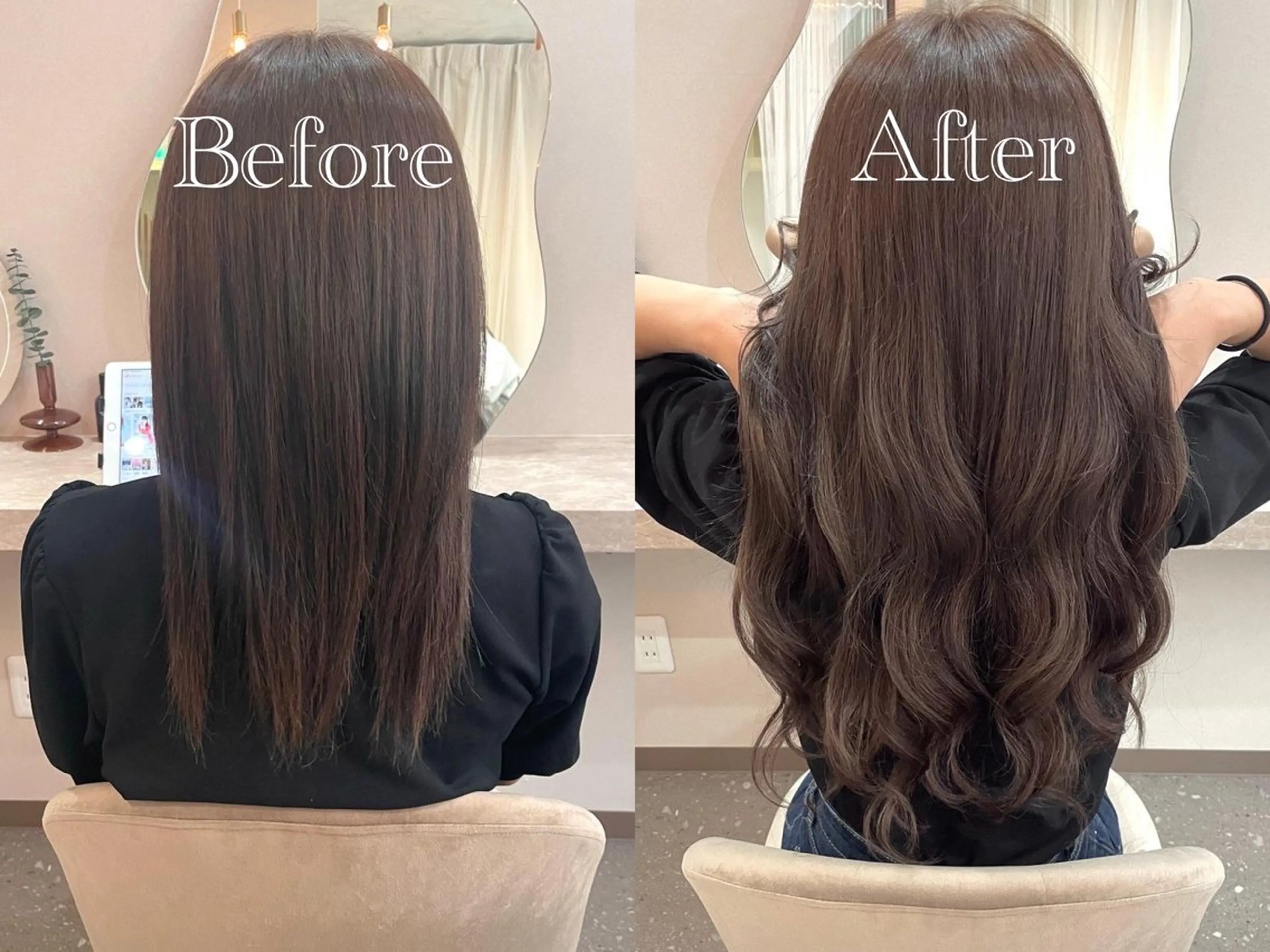 ロング エクステ エクステ&ヘアセット Milaのヘアスタイル