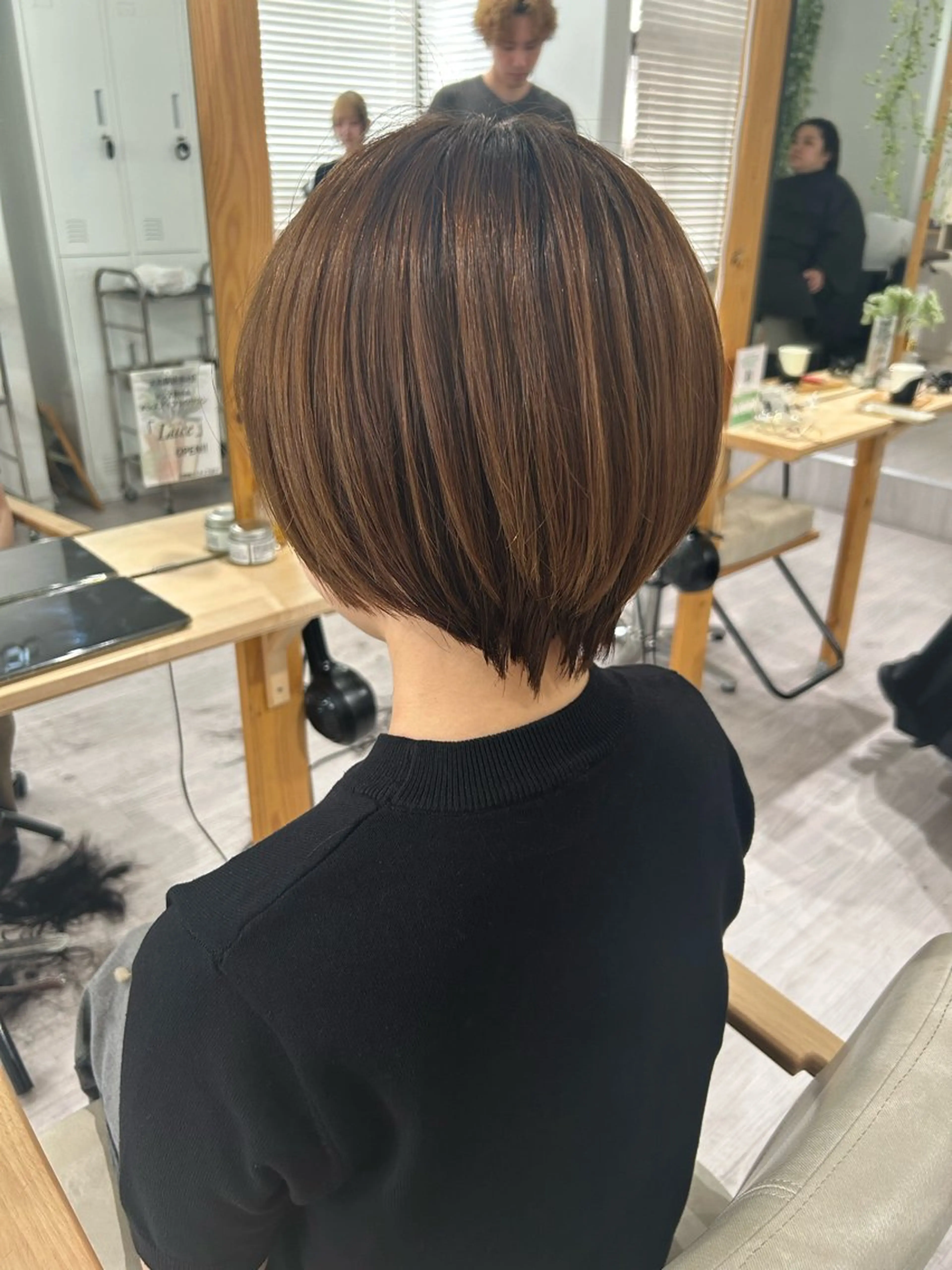 ショート 💙まこと💙艶 カラー(Rico)のヘアスタイル