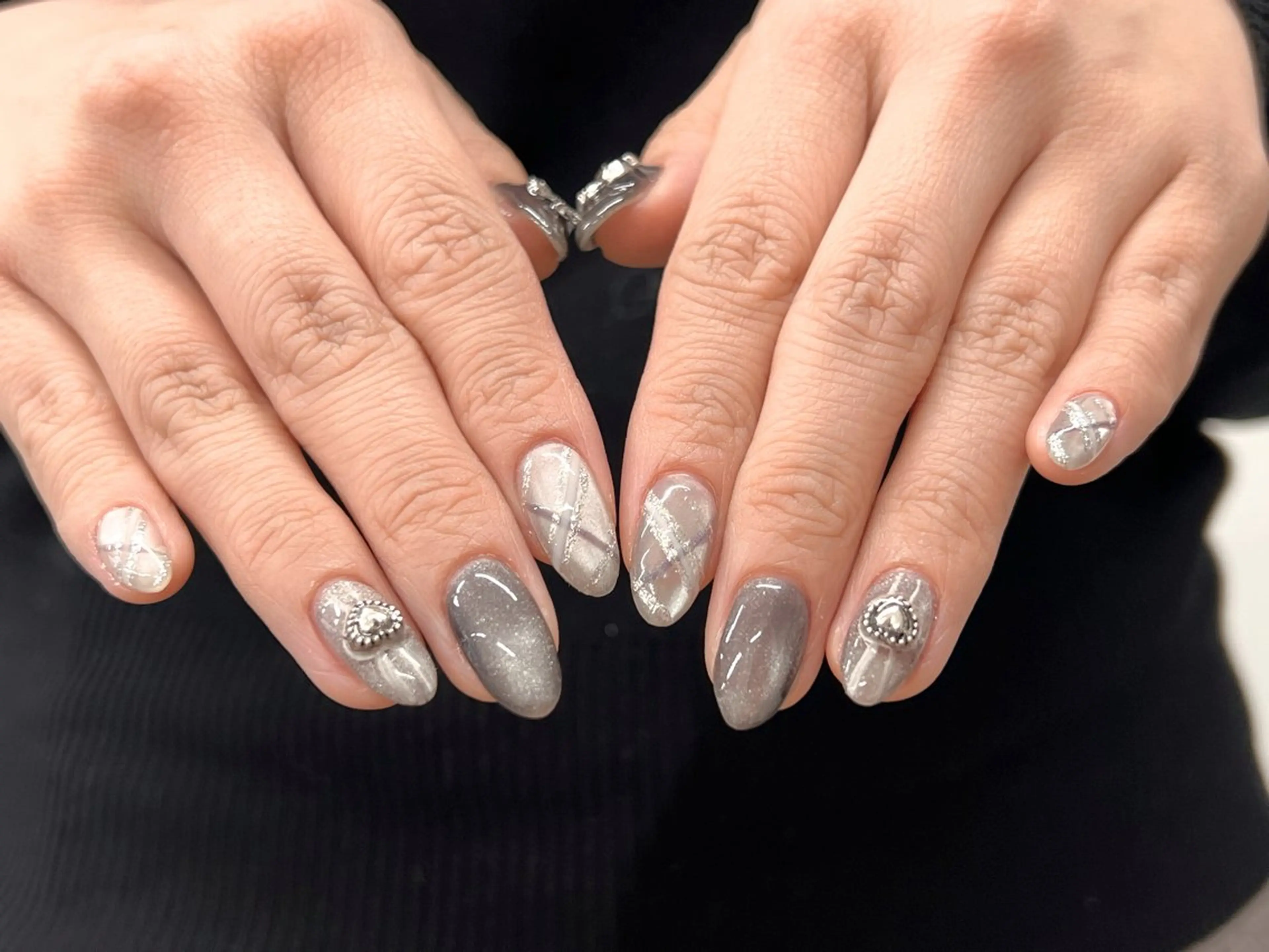 ネイル ハンドネイル Romine&ネイル ユンのマツエク・マツパデザイン