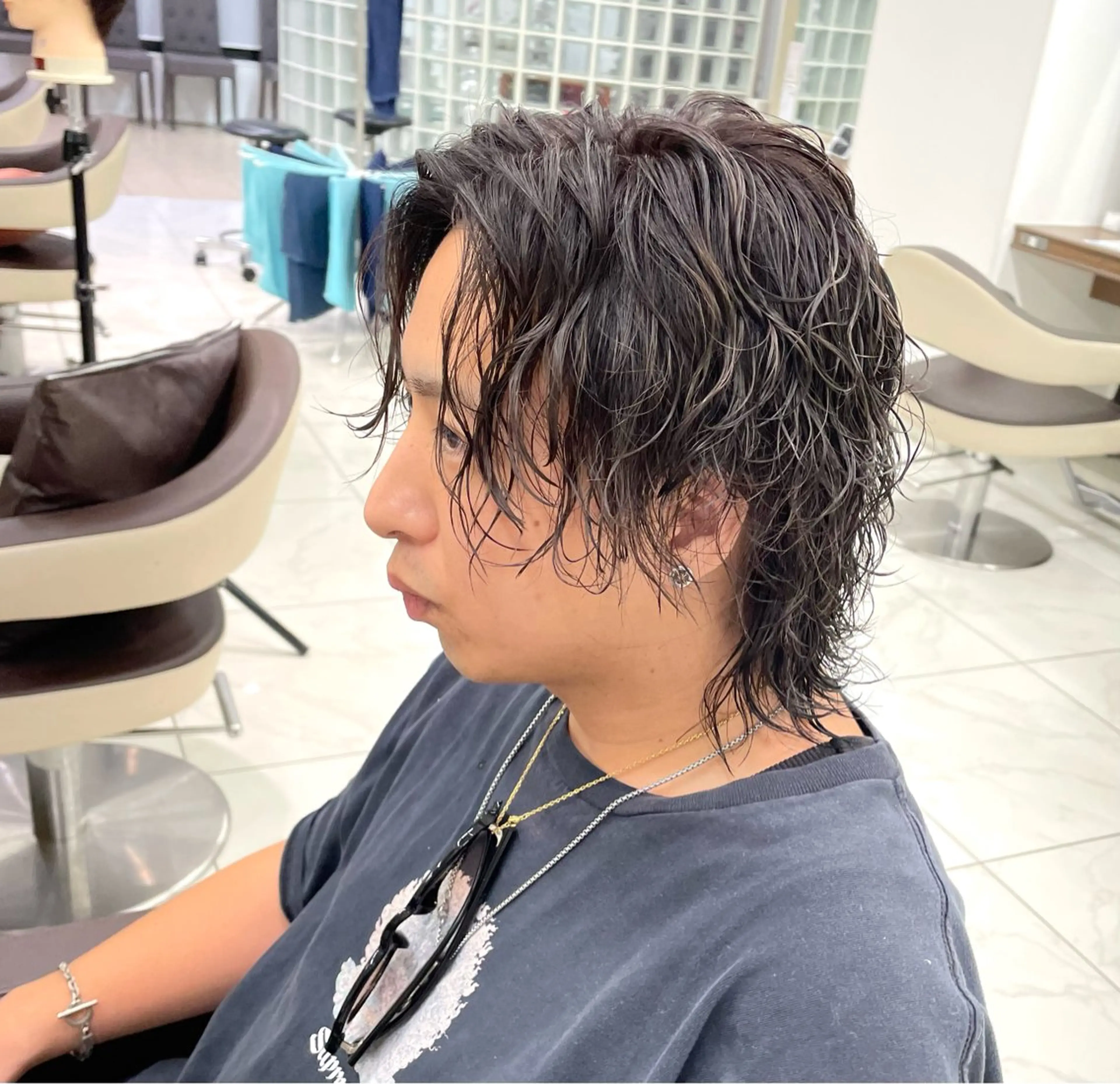 ショート パーマ メンズ カット パーマ 【メンズ特化】 池田大成✂︎のヘアスタイル