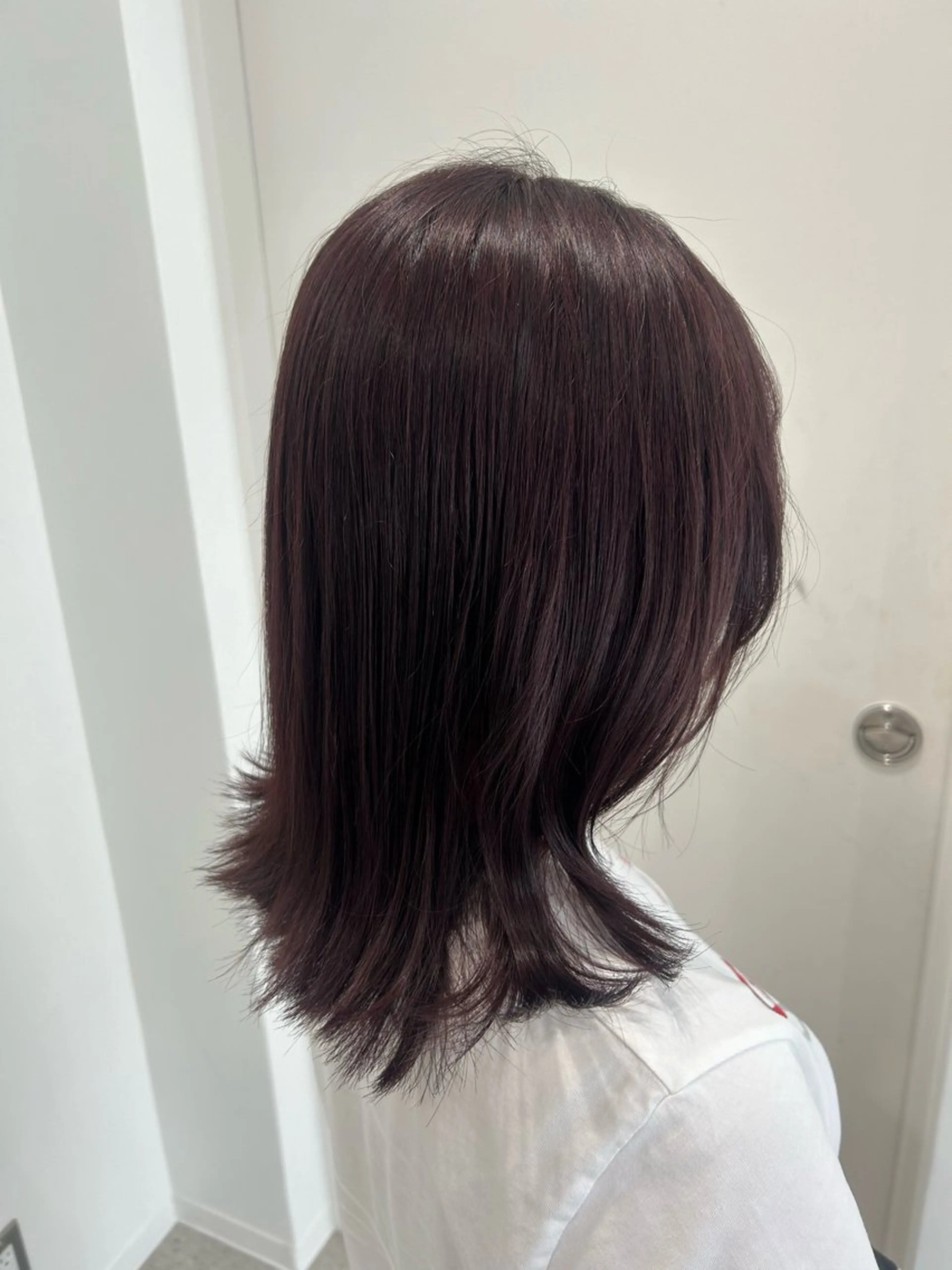 ミディアム カラー 愛結 暖色カラー🎀🩰のヘアスタイル