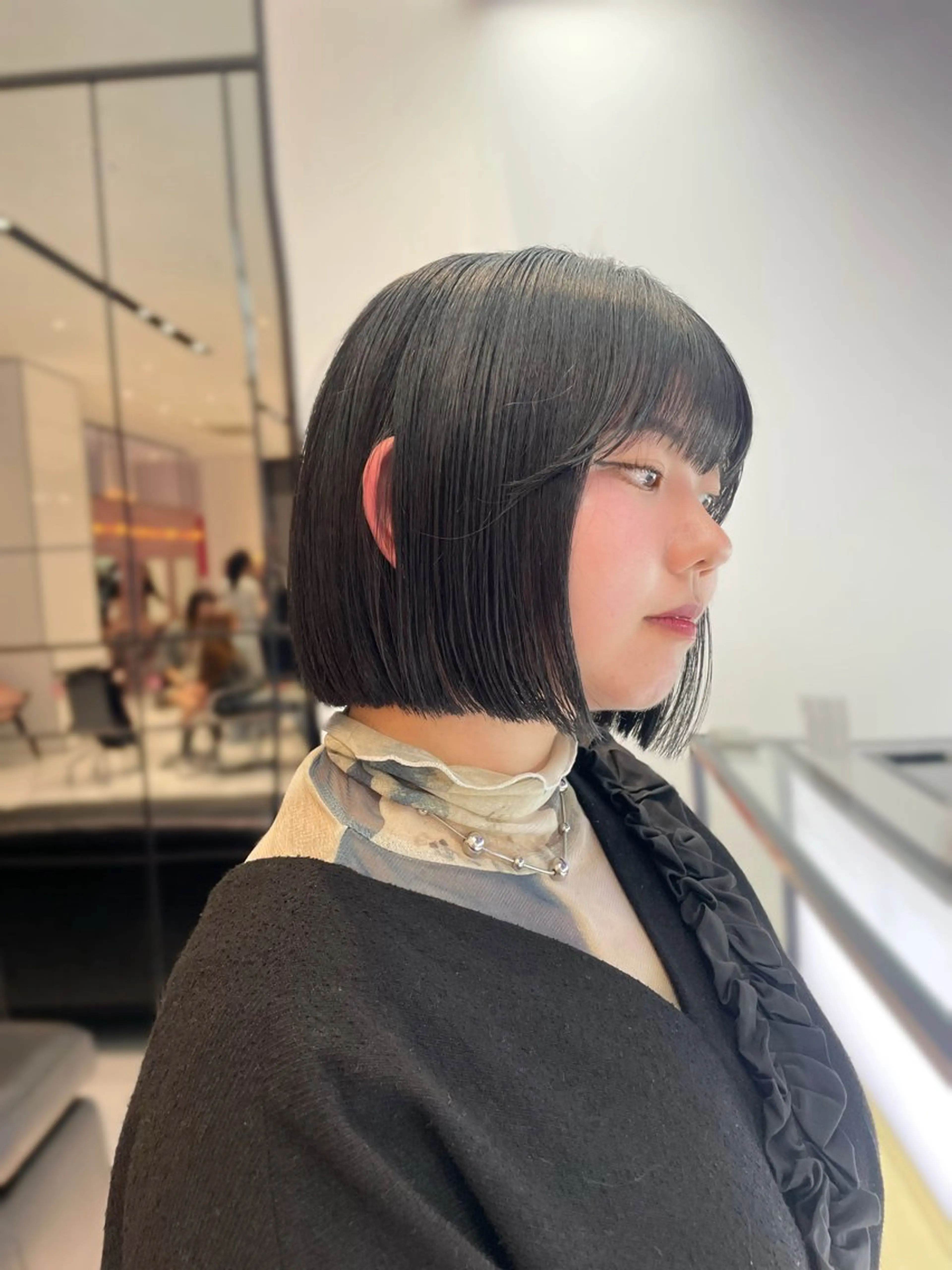 ショート カラー ボブ 似合わせカット カット ヘアカラー トリートメント keen 吉祥寺所属・【韓国❤️海外ヘア】 AYAKAのヘアスタイル