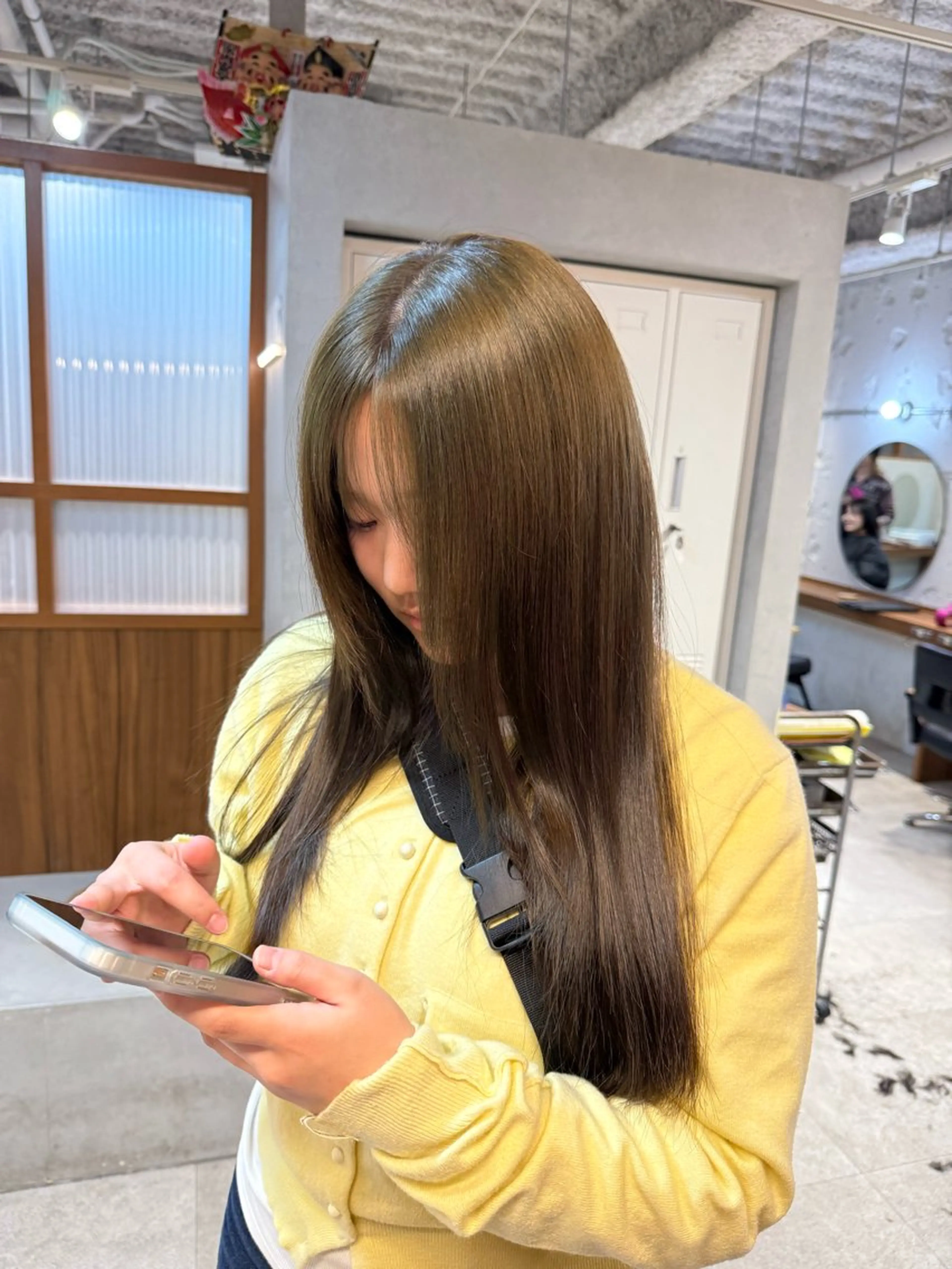 カラー ブリーチ ダブルカラー ブリーチなしカラー カット ヘアカラー トリートメント 🎀 夏秋🎀のヘアスタイル