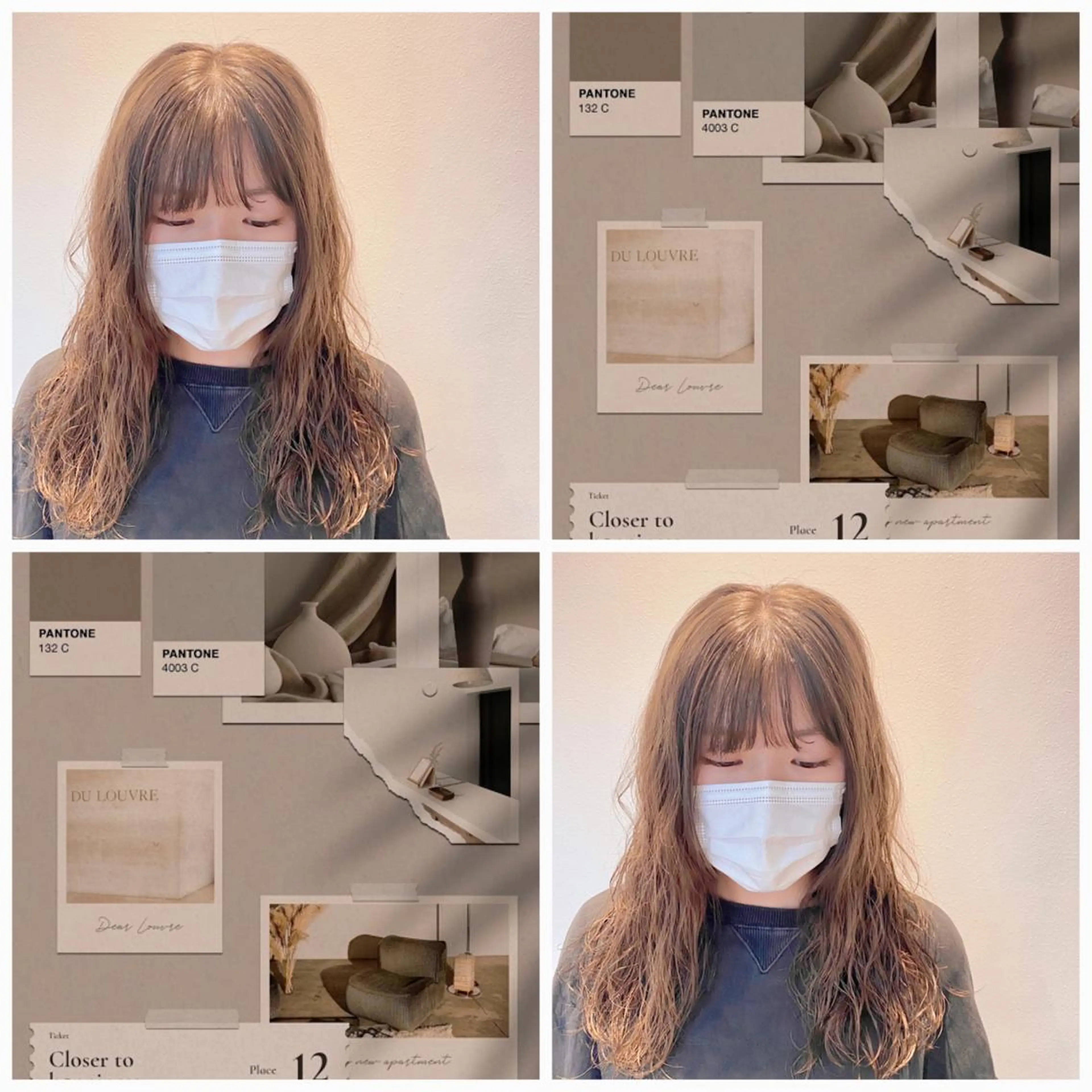 ロング パーマ 海外レイヤー 🇺🇸/ヒナコのヘアスタイル