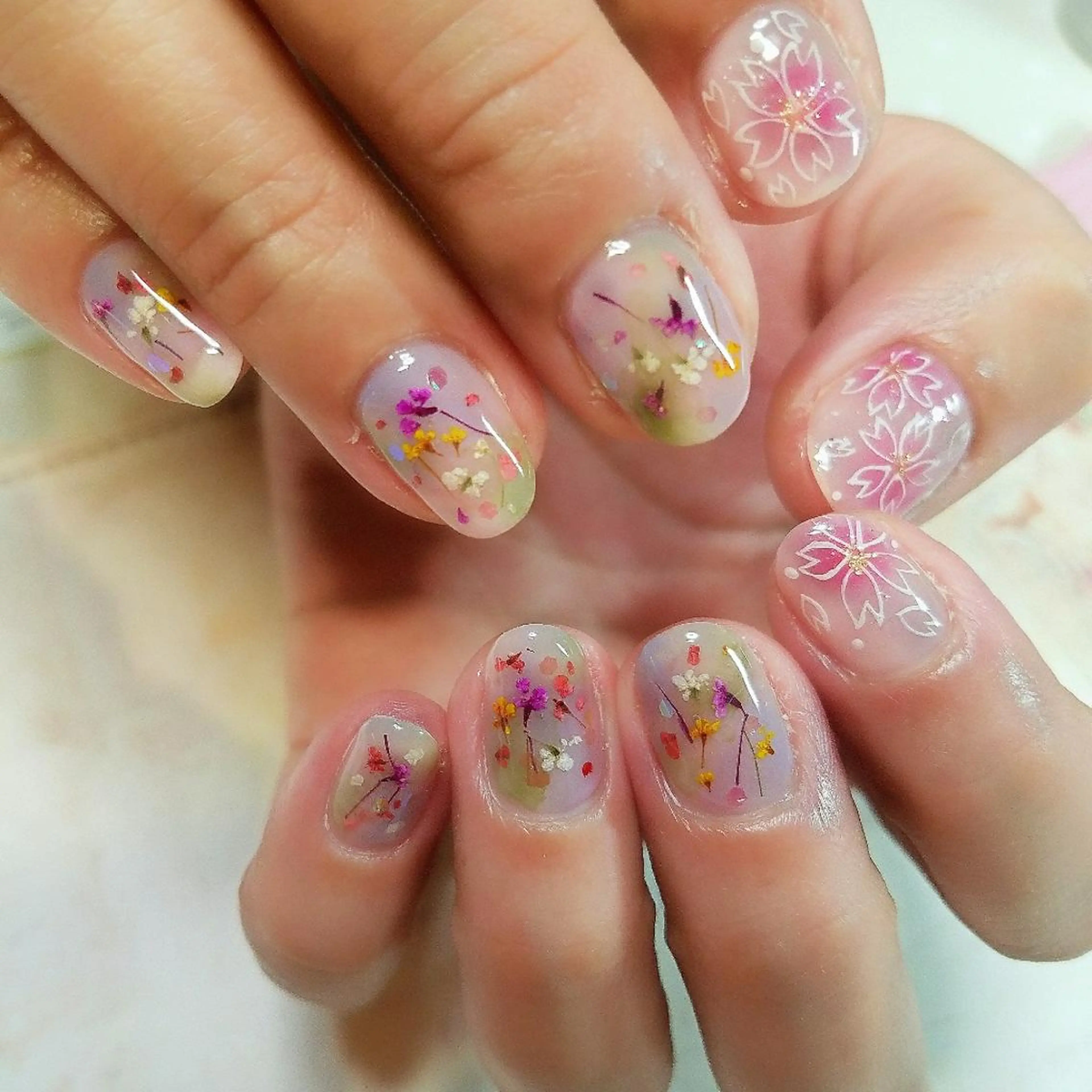ネイル 春ネイル Nail  Aphroditeのネイルデザイン