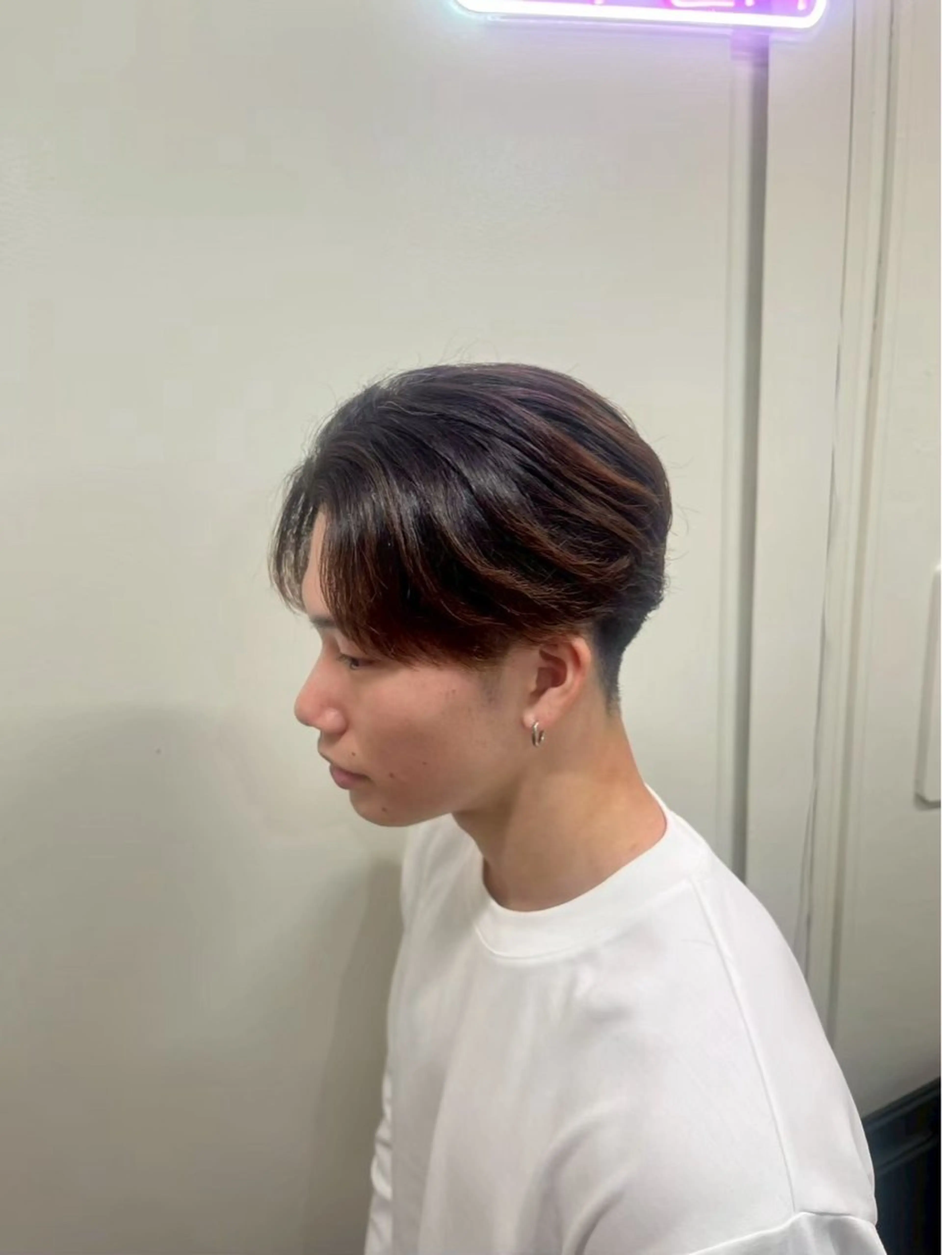 メンズ ヘアセット 🇰🇷メンズサロン DIO金井蒔士のヘアスタイル