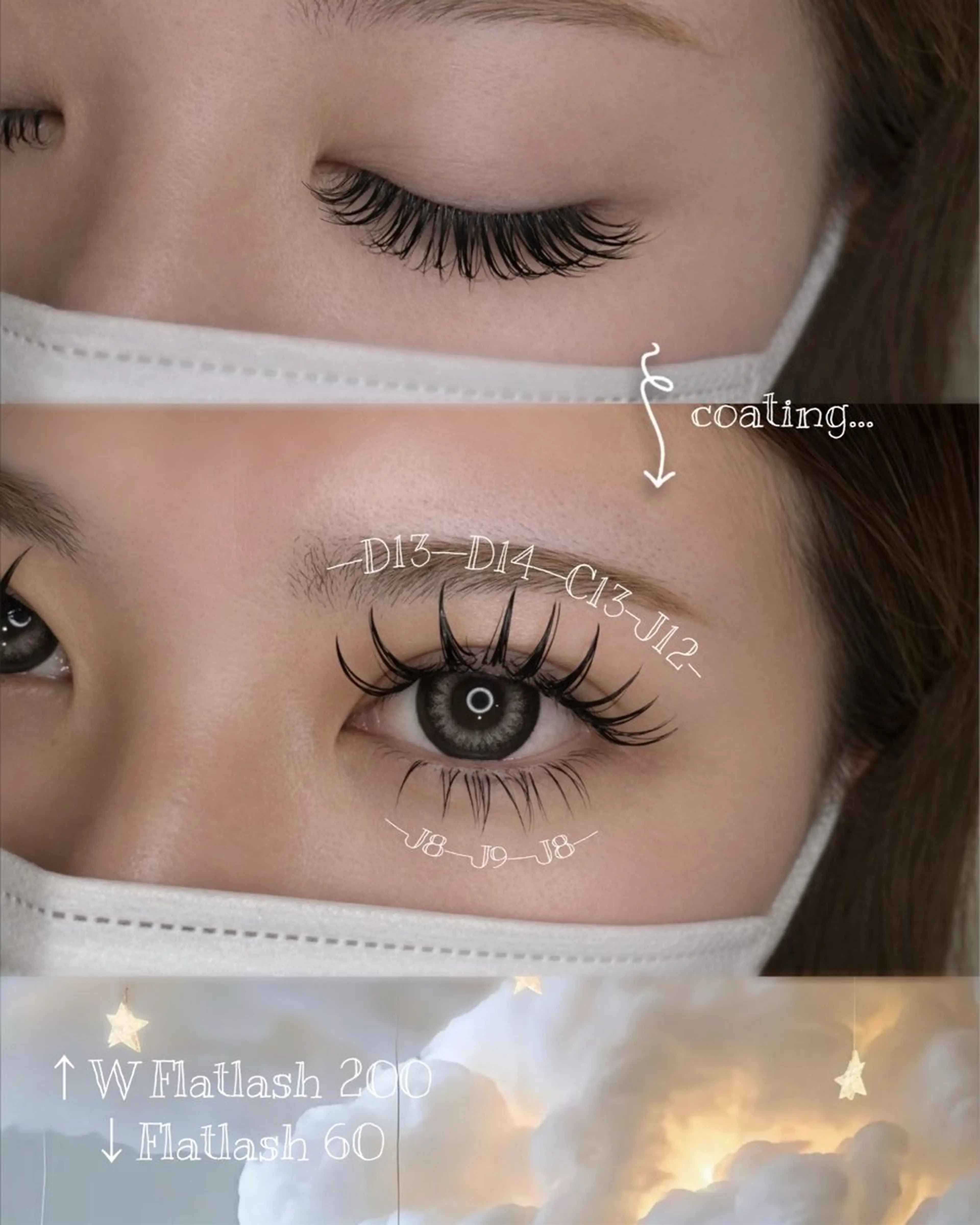 マツエク・マツパ マツエク 黒川 祐衣のマツエク・マツパデザイン