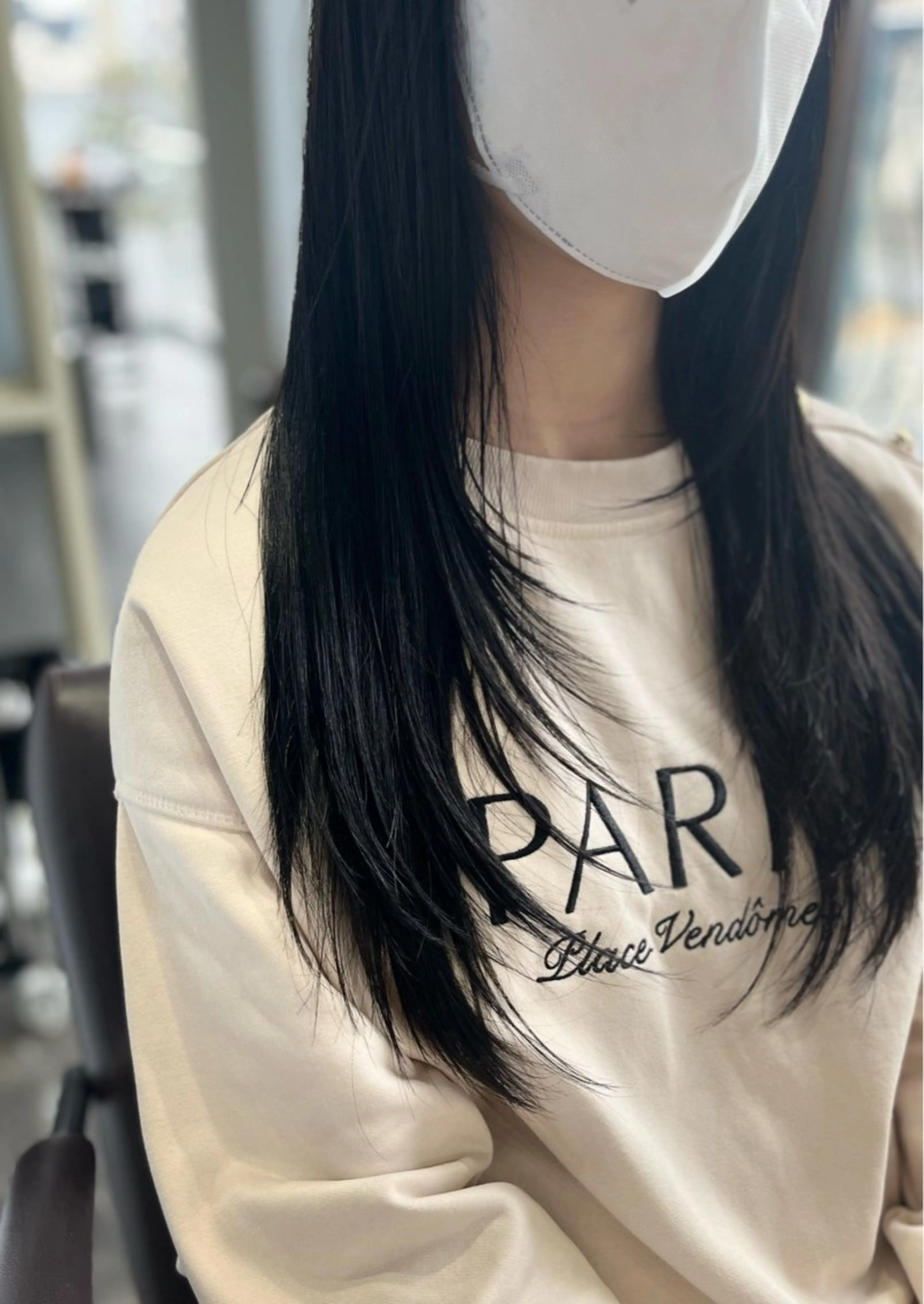 ロング レイヤーカット 韓国ヘア/髪質改善 /艶カラー/sahoのヘアスタイル