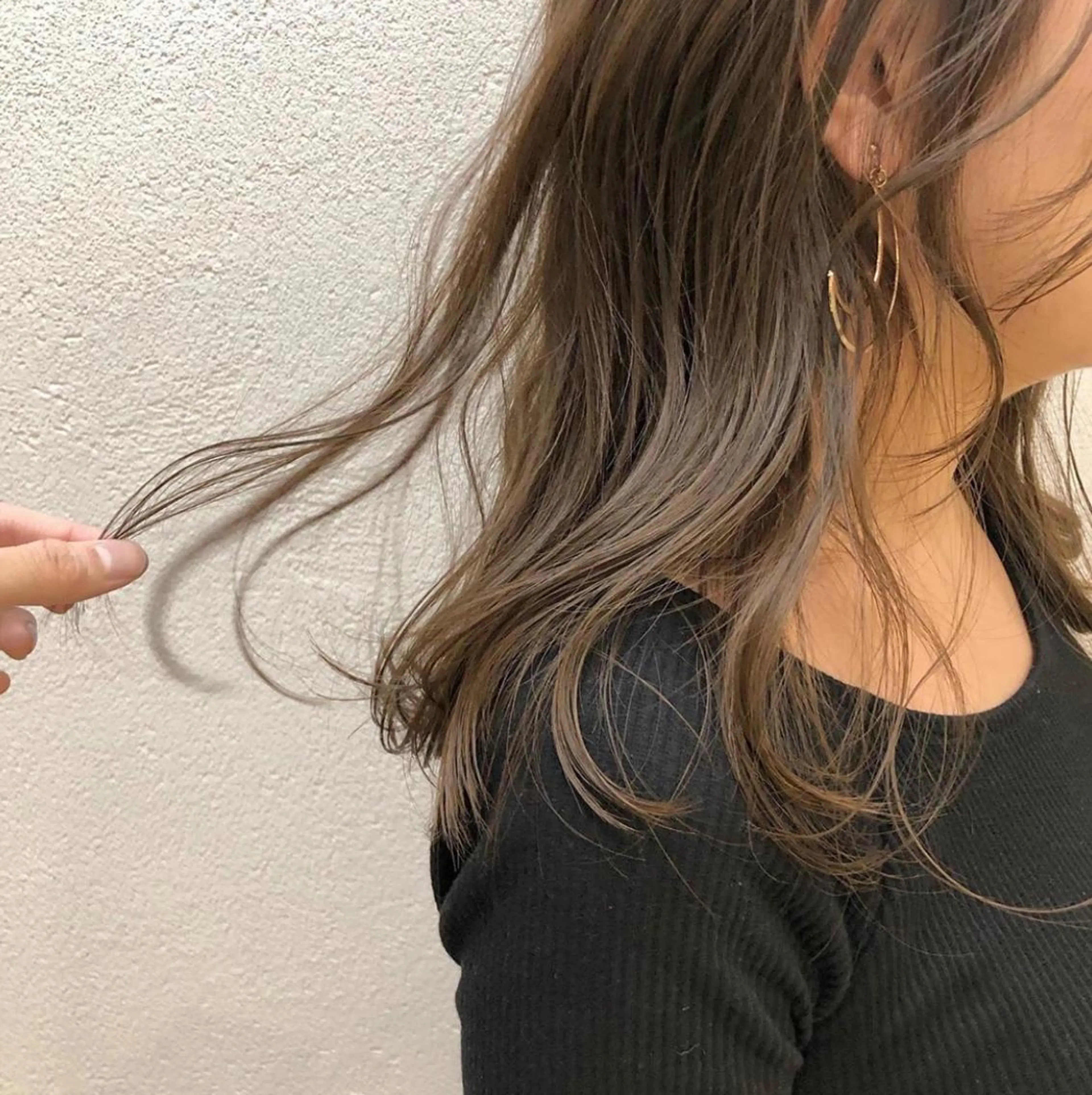 【カット✂︎と透明感カラー💇🏻‍♀️🫧】カット + 髪質改善アディクシーカラーの写真