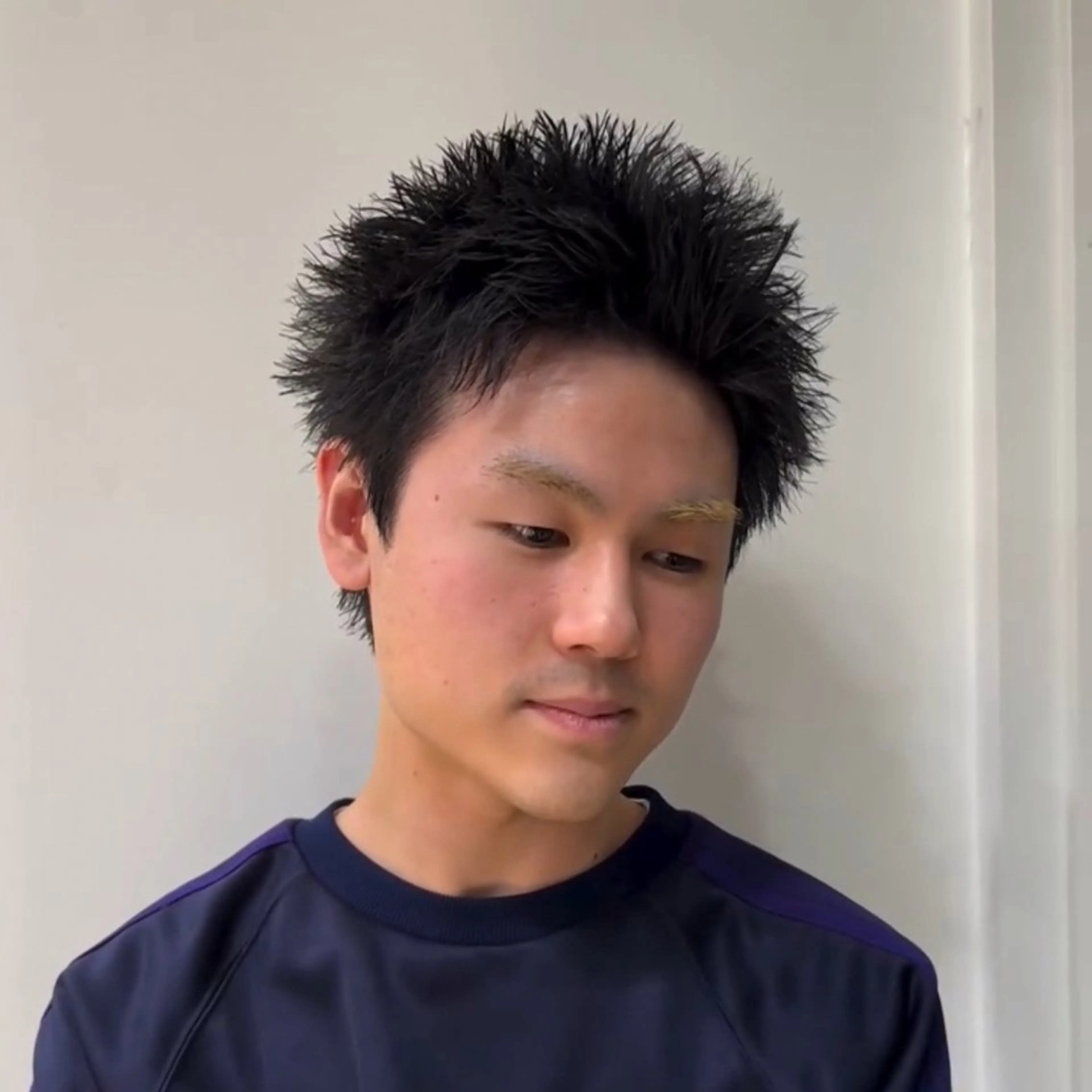 ショート メンズ カット パーマ メンズ特化/フェザー パーマ 和哉のヘアスタイル