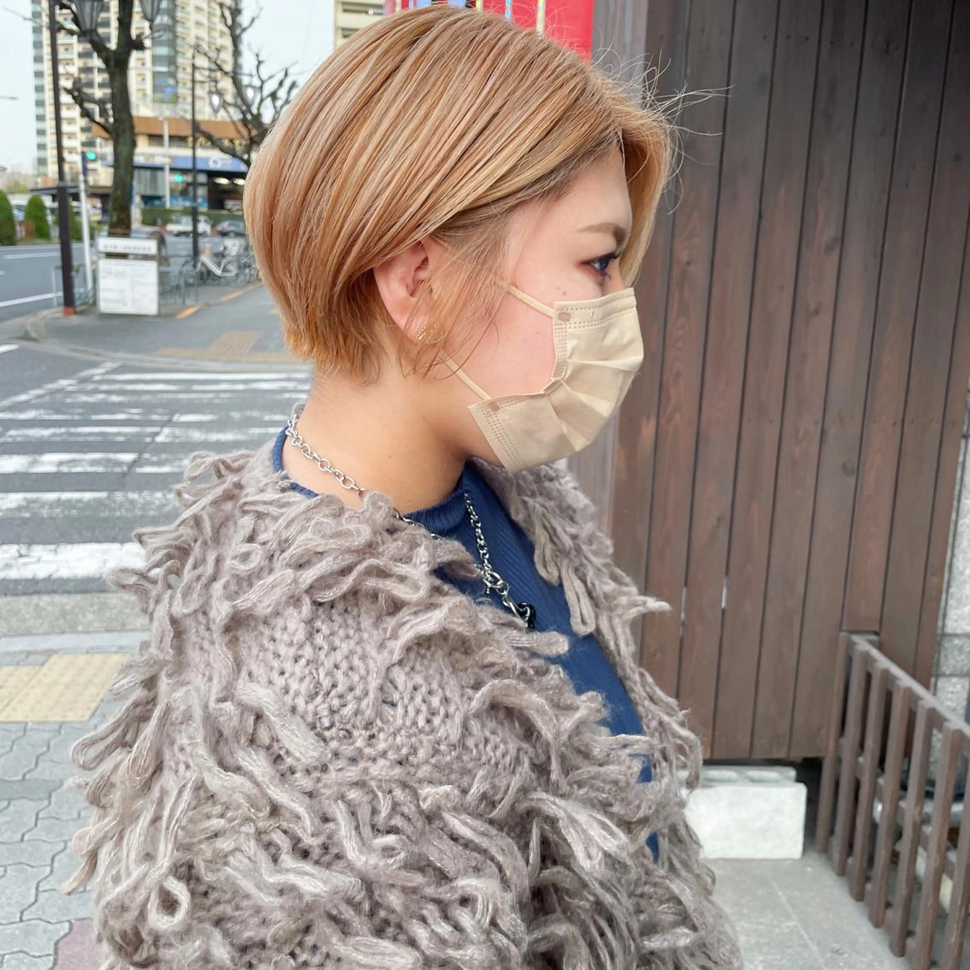 ショート カラー 高橋 みく/ minim 暖色のヘアスタイル