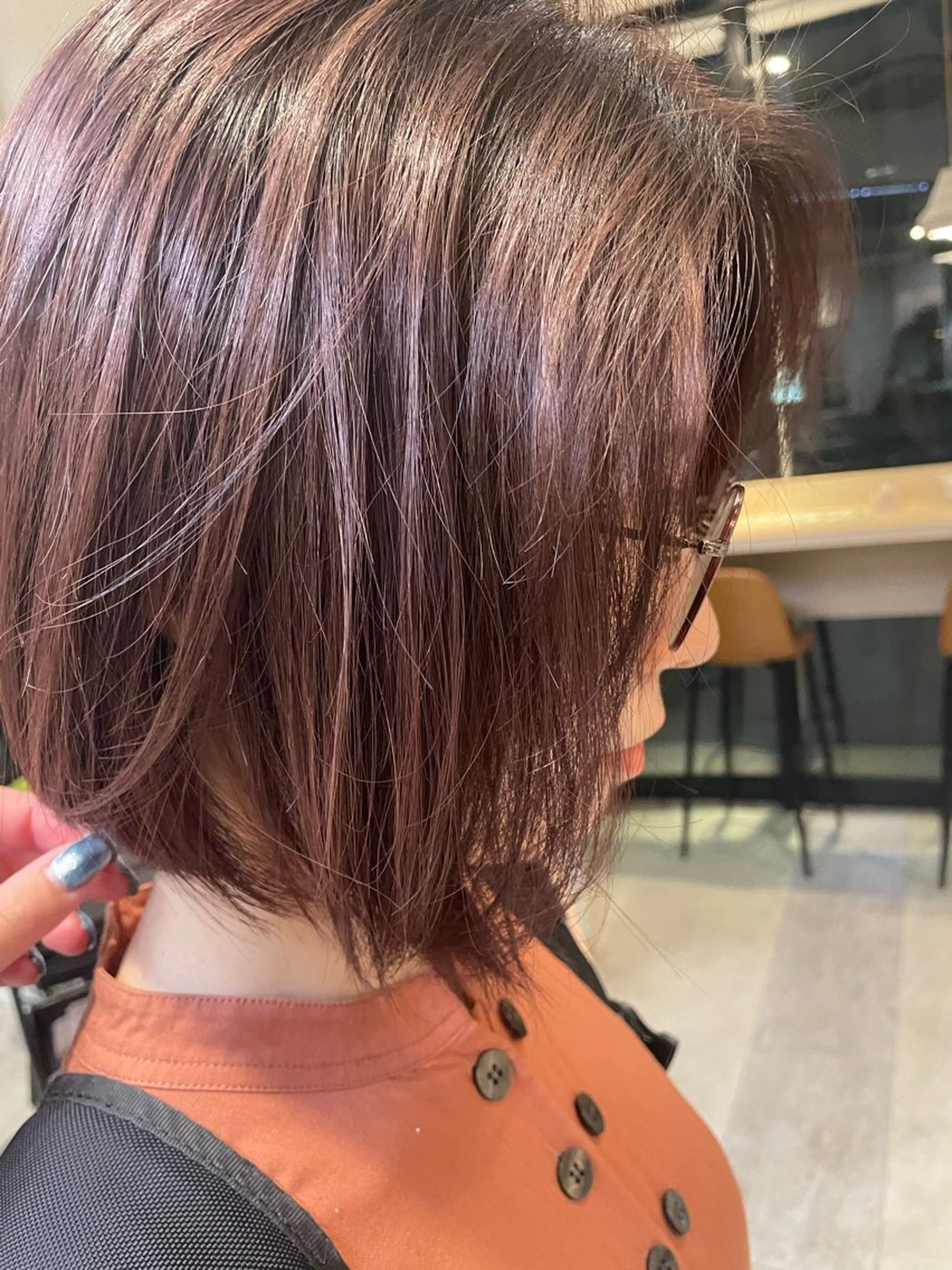 ショート カラー なかしま まなかのヘアスタイル