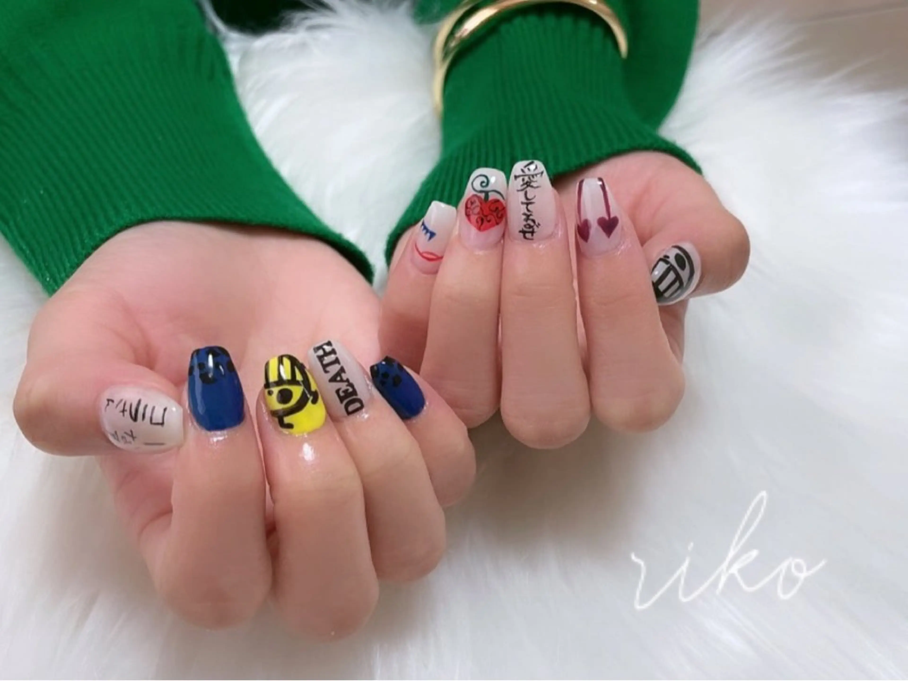 ネイル アートネイル ハンドネイル riko nailのネイルデザイン