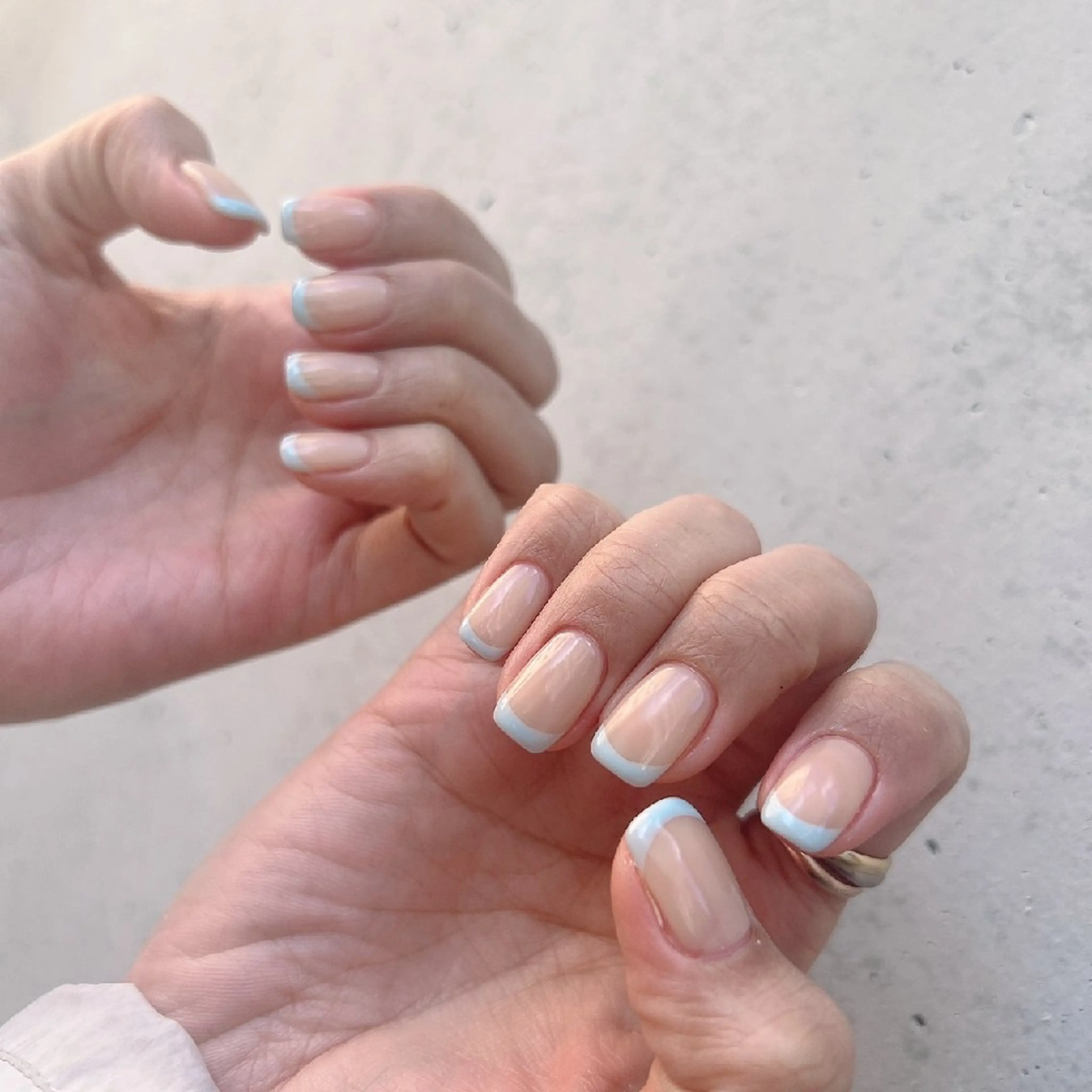 ネイル フレンチネイル nail .のネイルデザイン