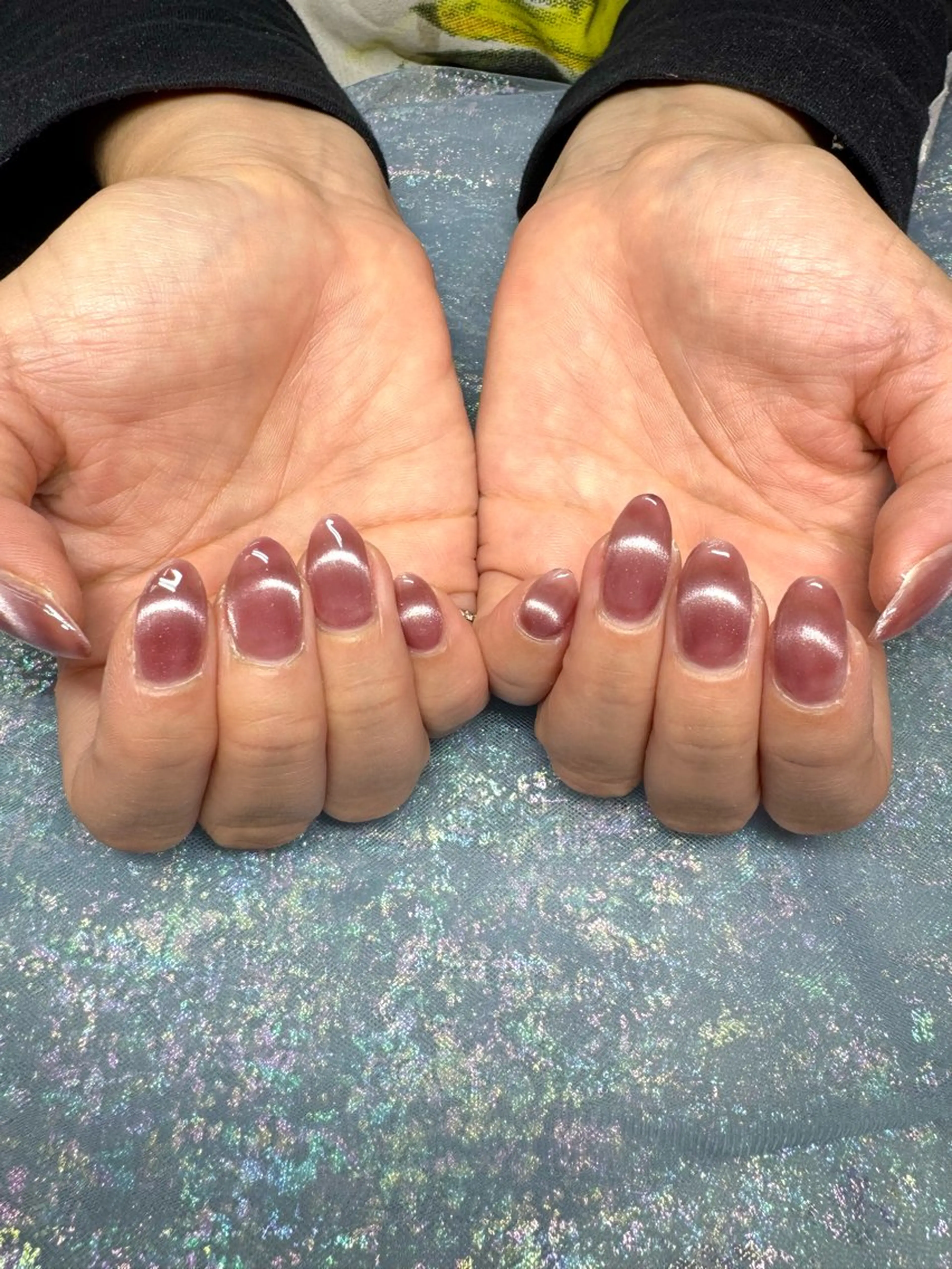 ネイル フレンチネイル マグネットネイル nail spaß所属・WAKALU .のネイルデザイン