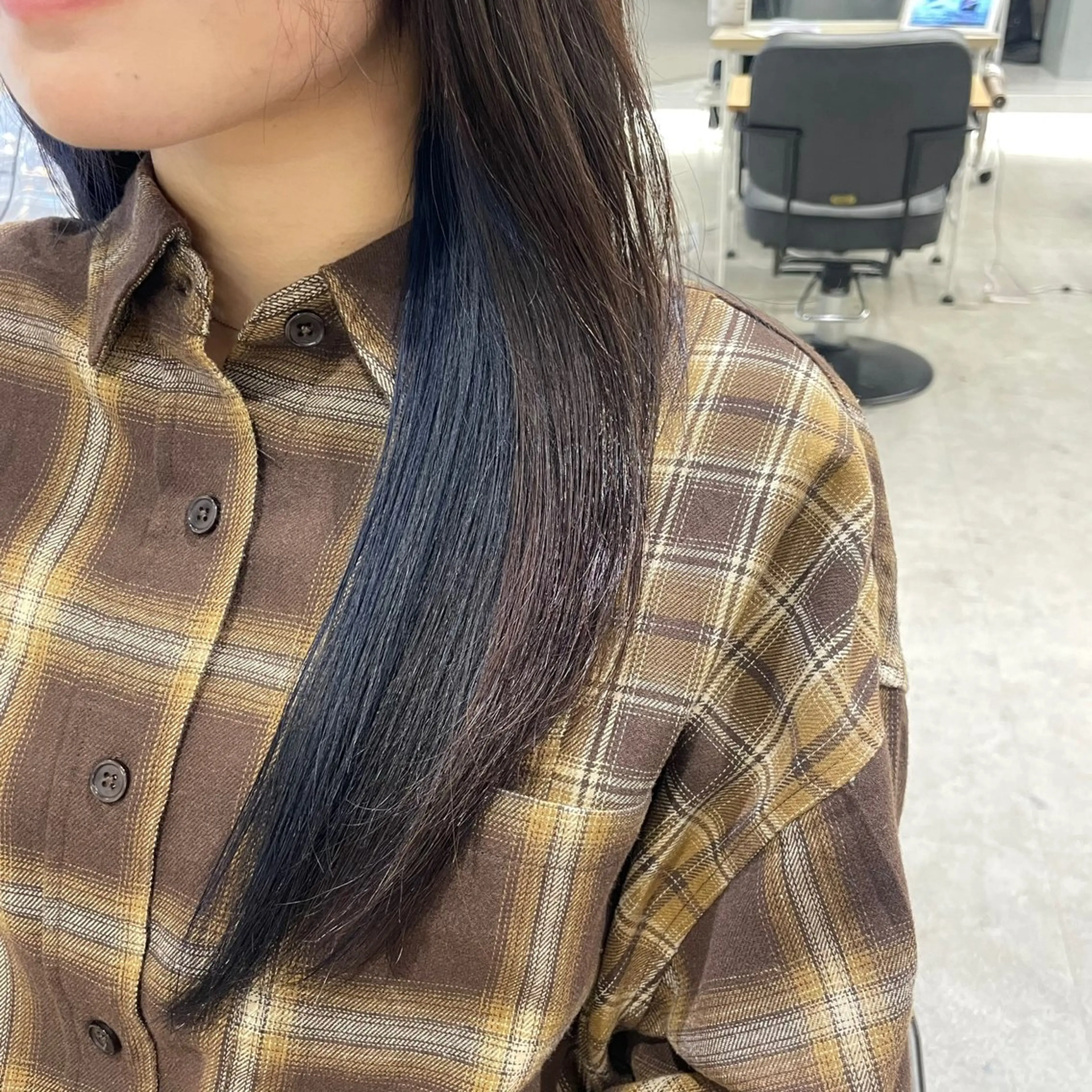 ロング カラー ヘアカラー ななみ.⋆𝜗𝜚 艶カラー/まつパのヘアスタイル