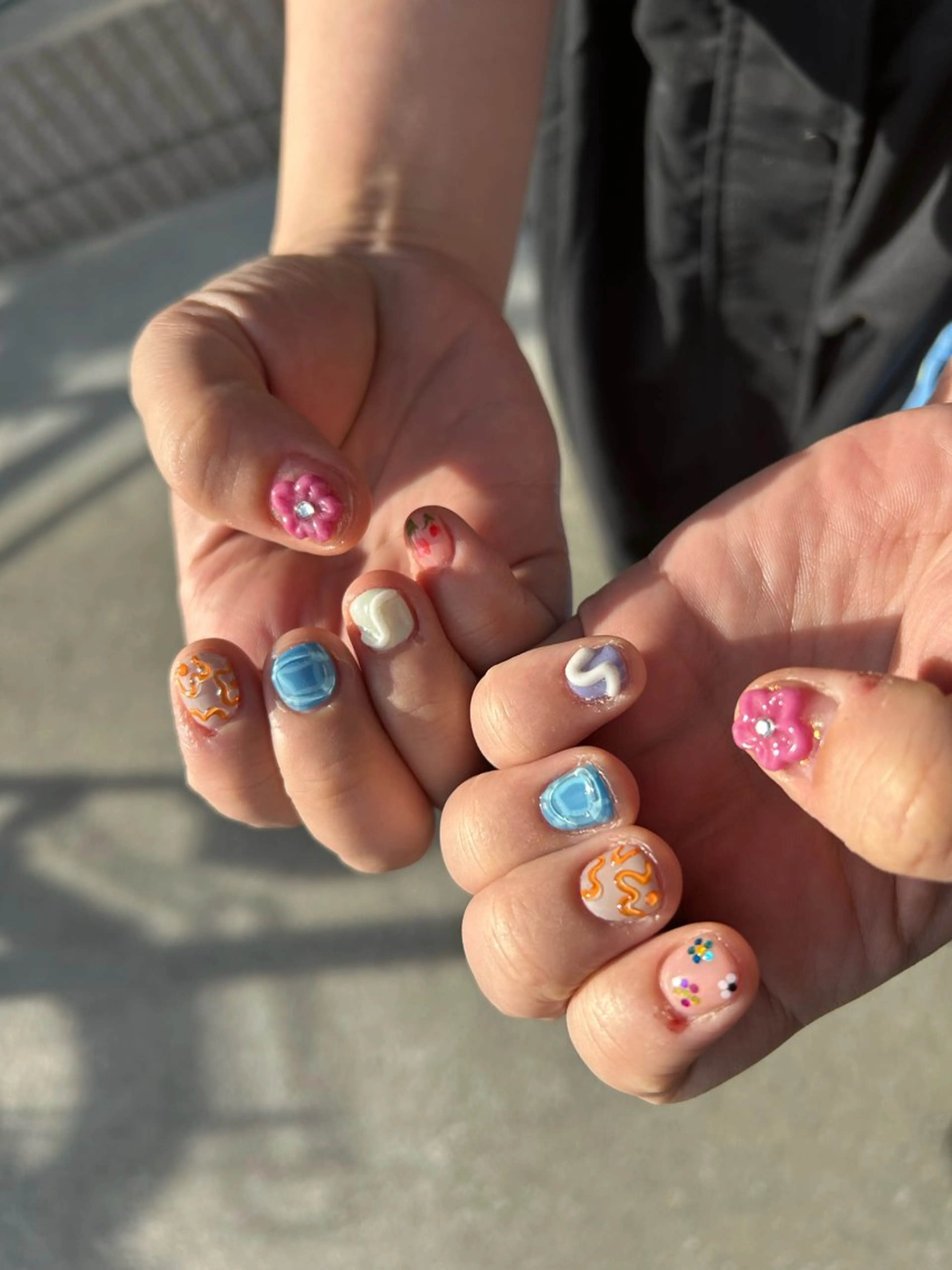 ネイル ショートネイル ハンドネイル Raby 浅草店所属・raby KESAMIのネイルデザイン