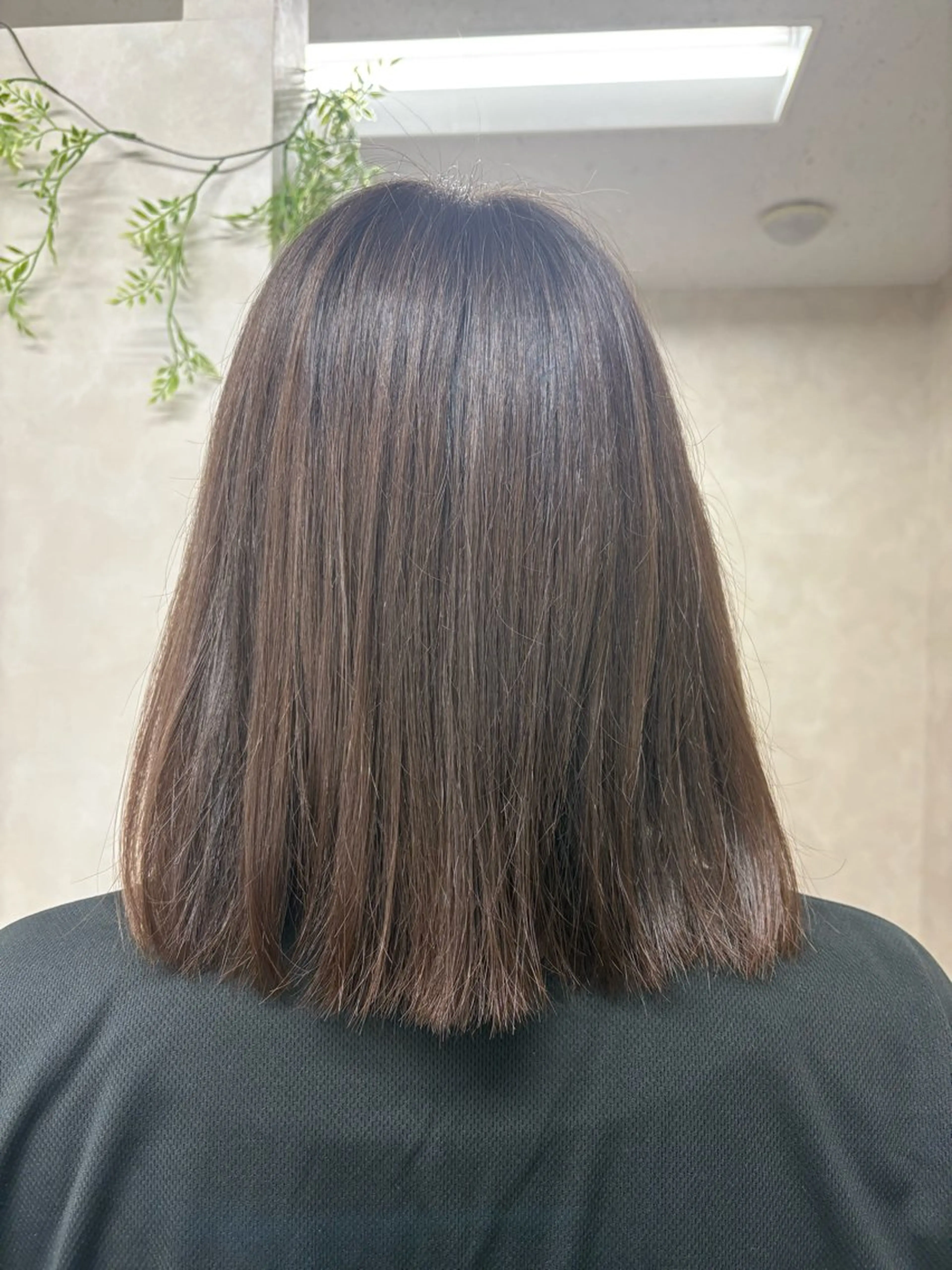 縮毛矯正の写真