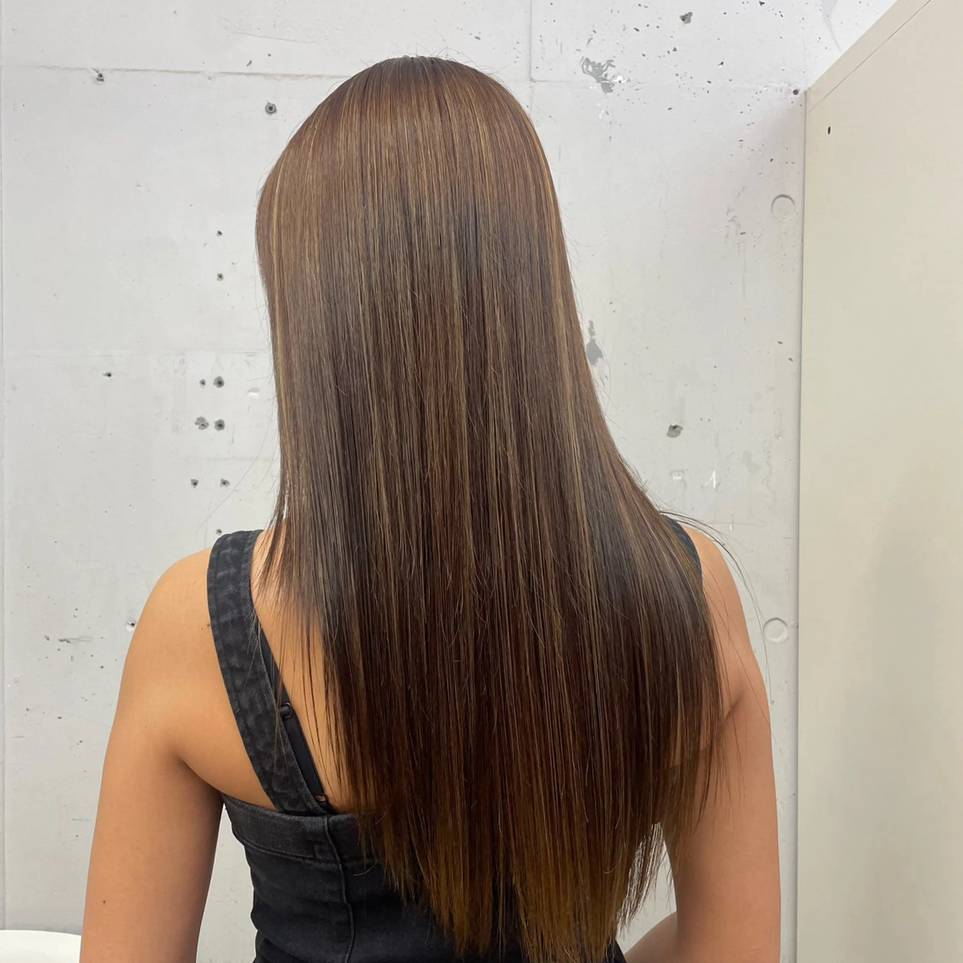 🌟当日限定髪質ケアメニュー🌟🥀ブリーチなしダブルカラー🥀+𝐀𝐮𝐣𝐮𝐚トリートメントの写真