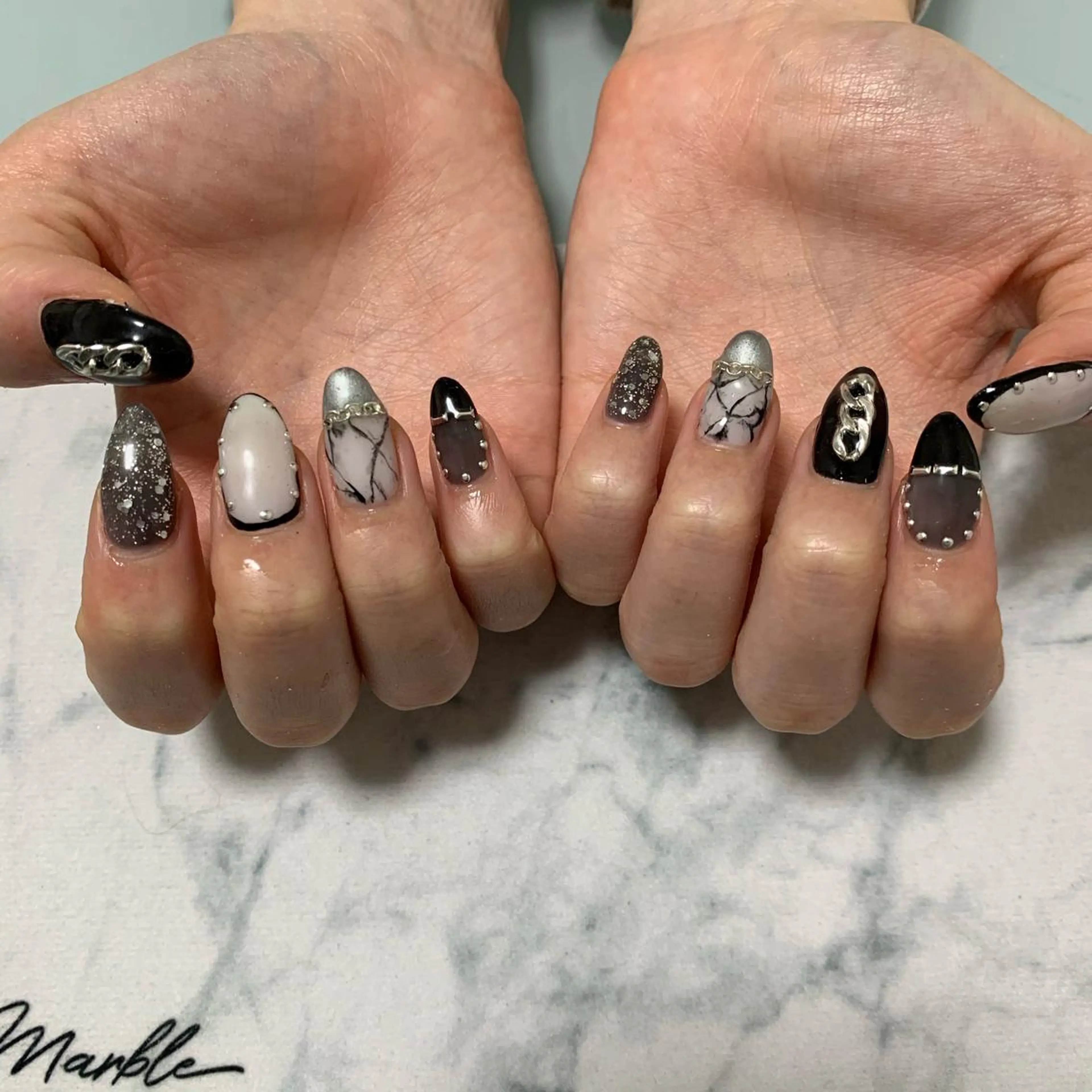 ネイル 🌙🫧CHARME (RUKA)🦋🫧のネイルデザイン