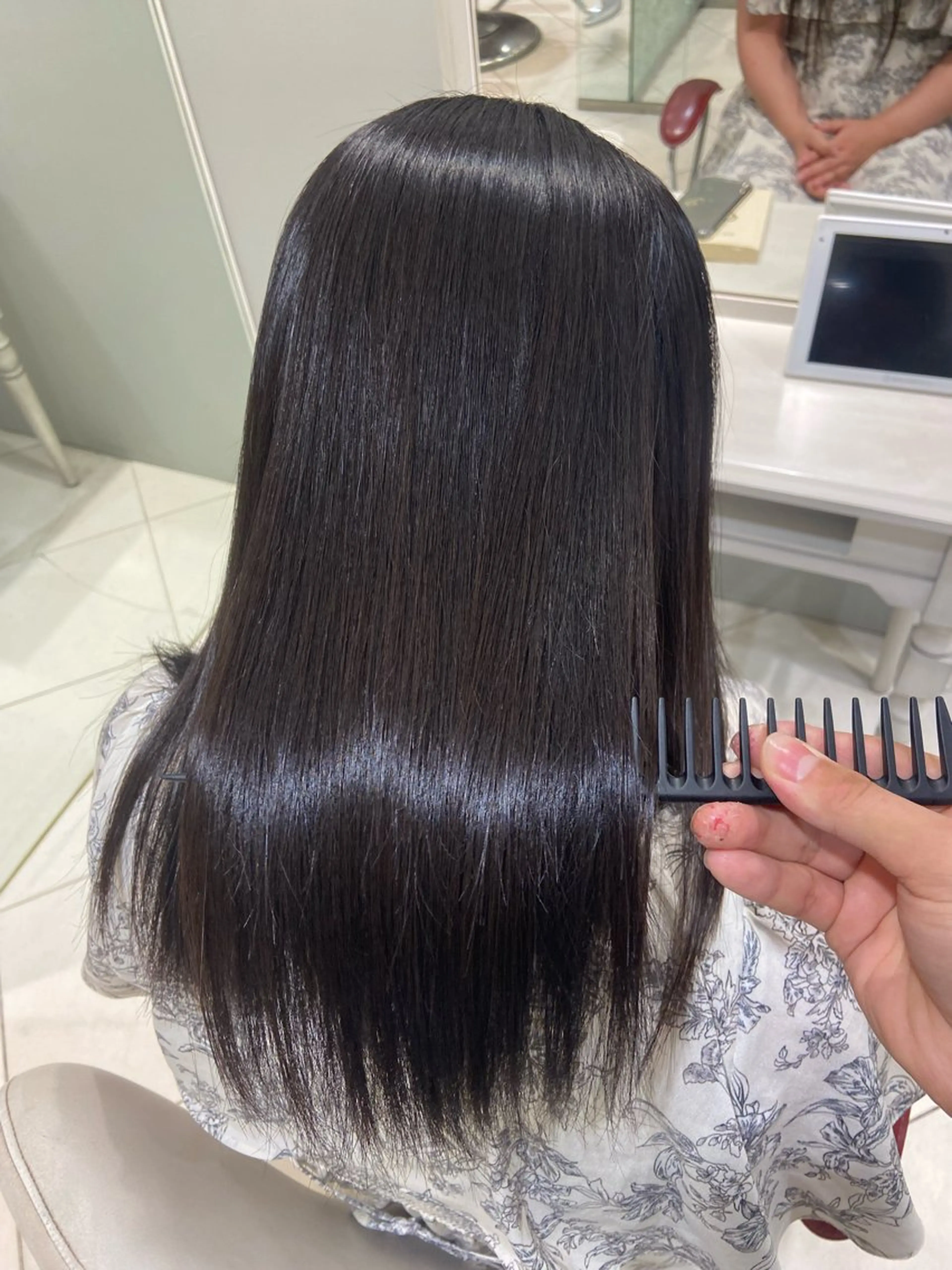 セミロング 『ハイトーン特化』✨ 音喜多優也のヘアスタイル