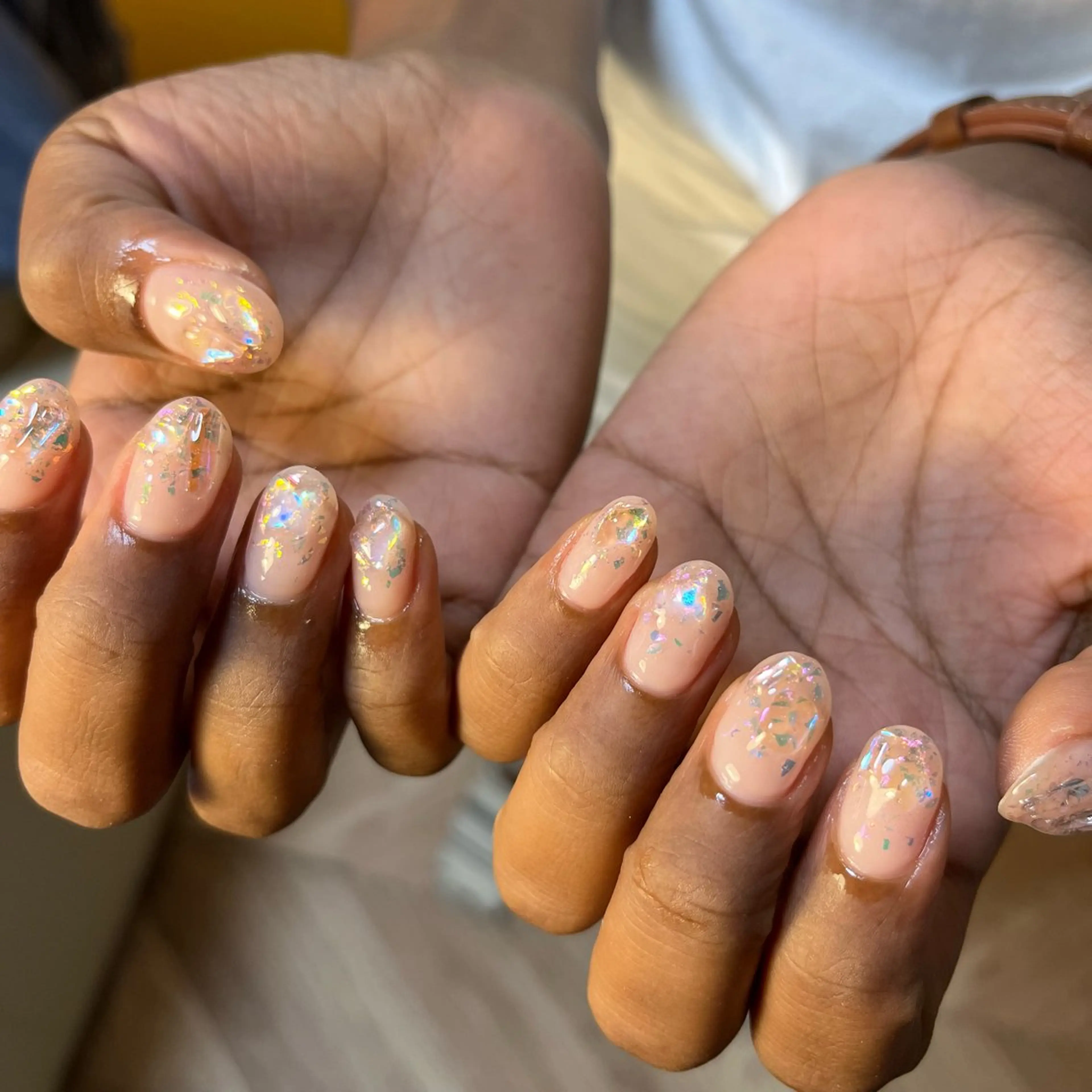 ネイル ハンドネイル Amber21.所属・Nagahama Akariのネイルデザイン