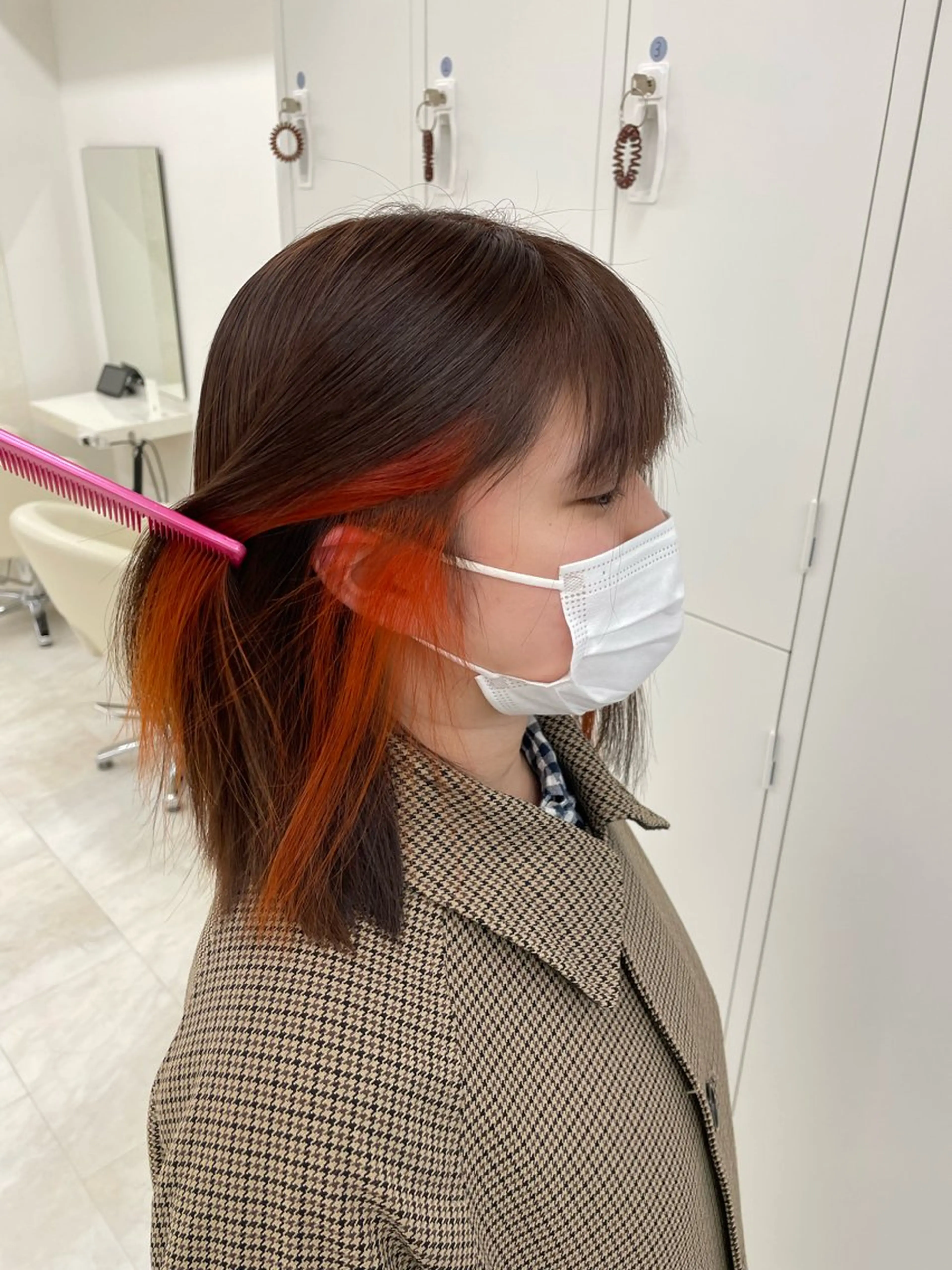 セミロング カラー 声優オタク美容師🎀 𝑹𝑰𝑵𝑶𝑵のヘアスタイル