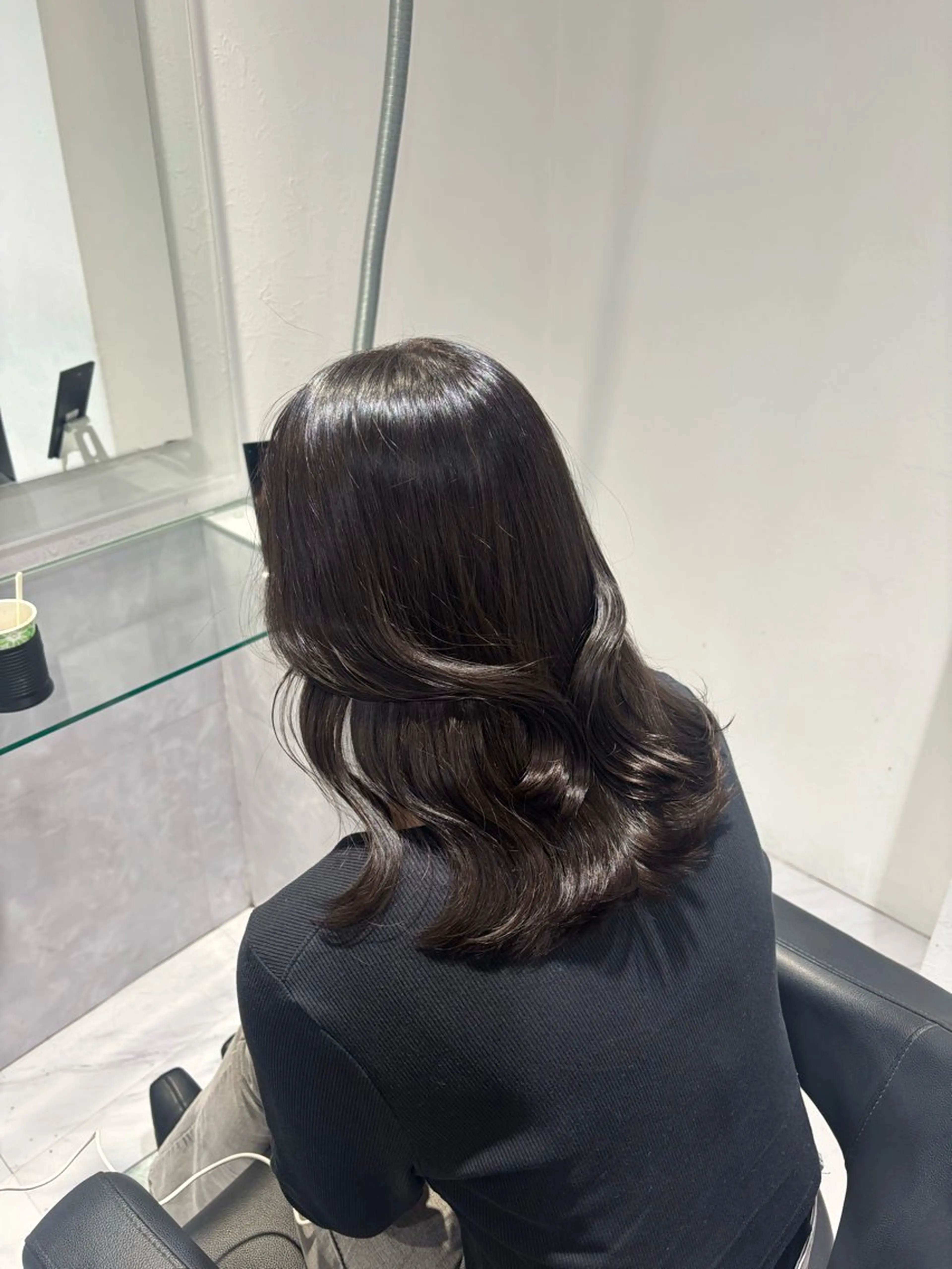 ロング カラー ヘアカラー トリートメント ヘアセット 髪質改善🩰透明感カ ラー🎀hinanoのヘアスタイル