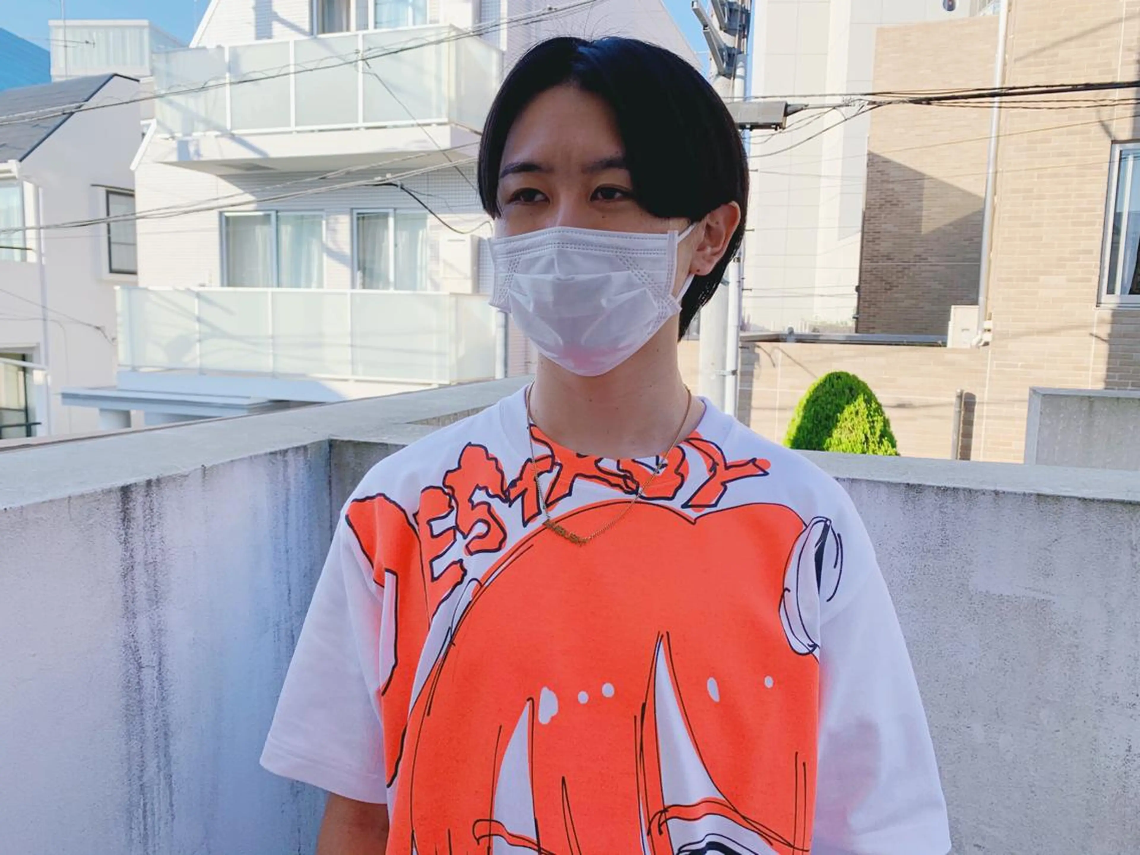 ショート カラー タカハシ ハヤトのヘアスタイル