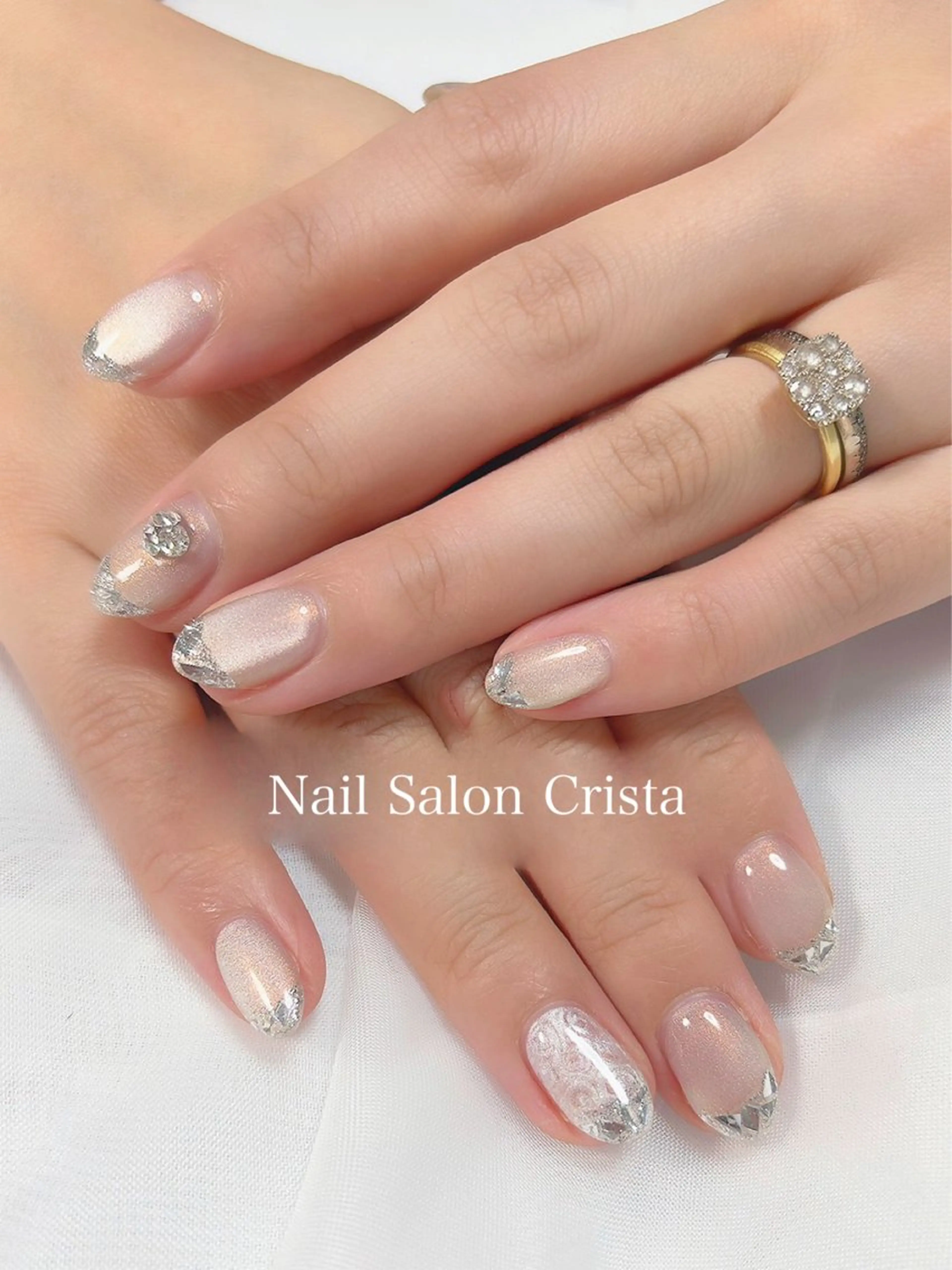 ネイル ジェルネイル パラジェル ハンドネイル CRISTA所属・CRISTA MOMOのネイルデザイン