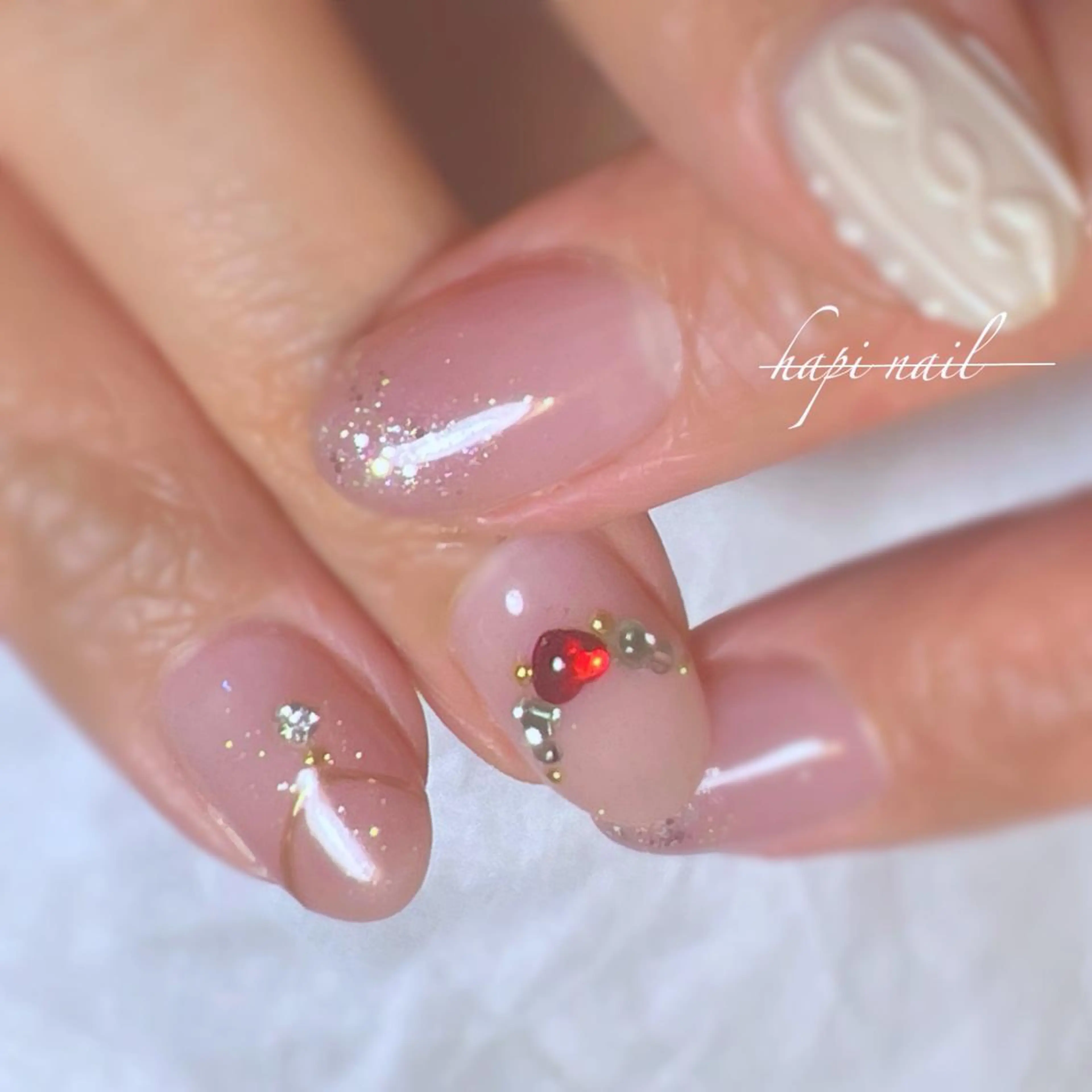 ネイル 《深爪緩和》《自爪育成》ネイルのお悩み専門サロン    Hapi : ）所属・Rio nail まなみのネイルデザイン