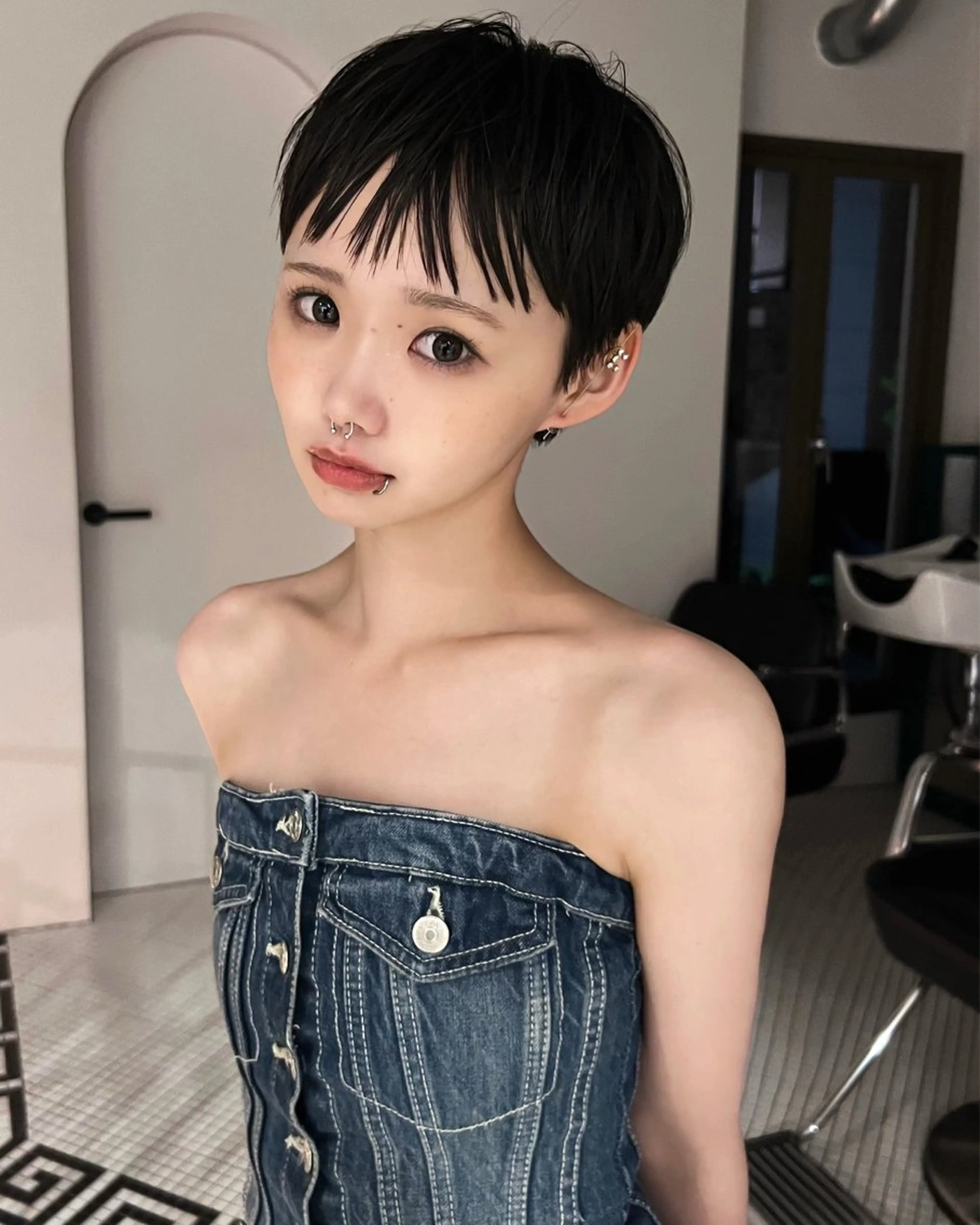 ショート 丹治 一輝ボブ/ショートのヘアスタイル