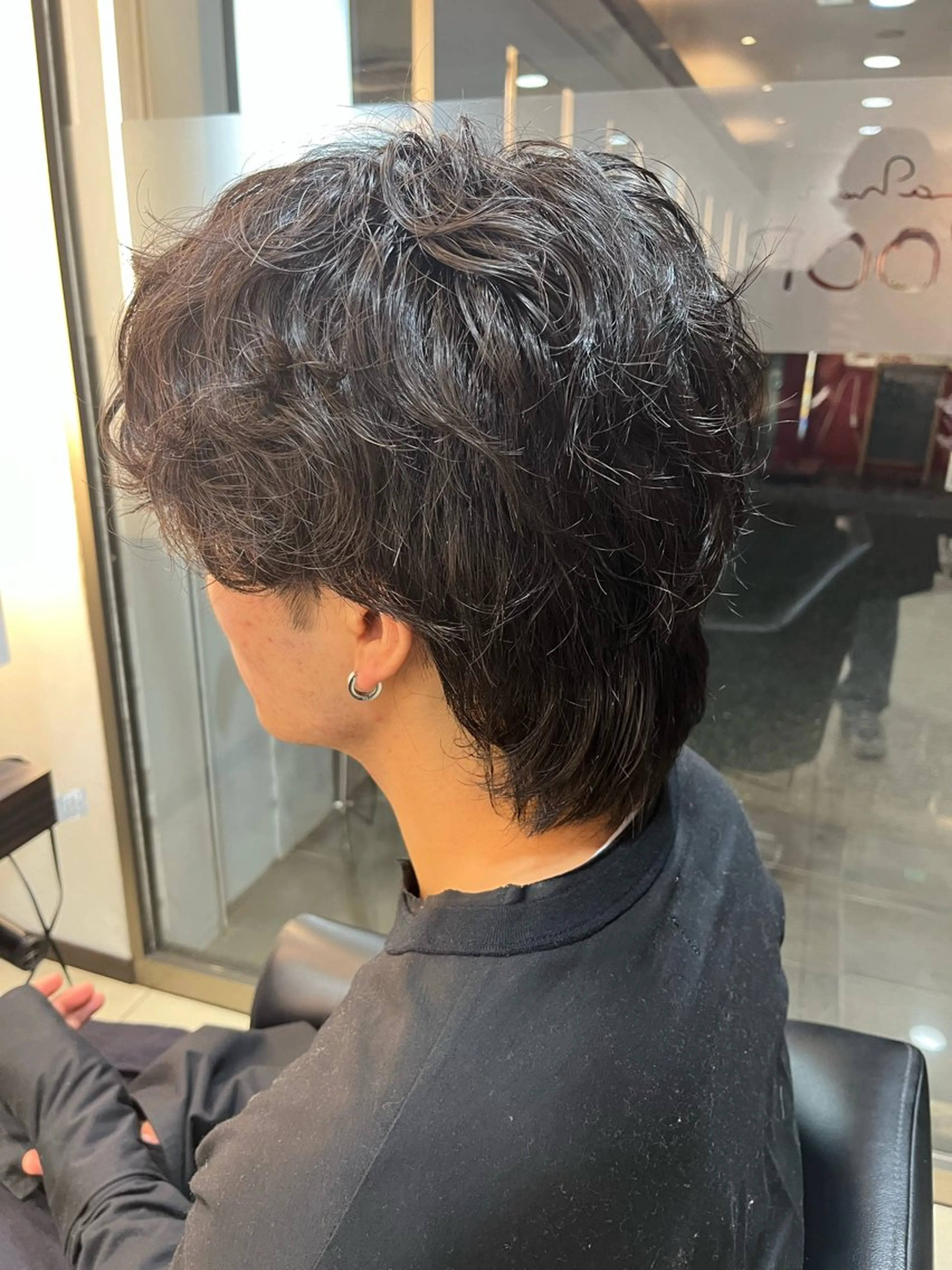 パーマ ミディアムの写真