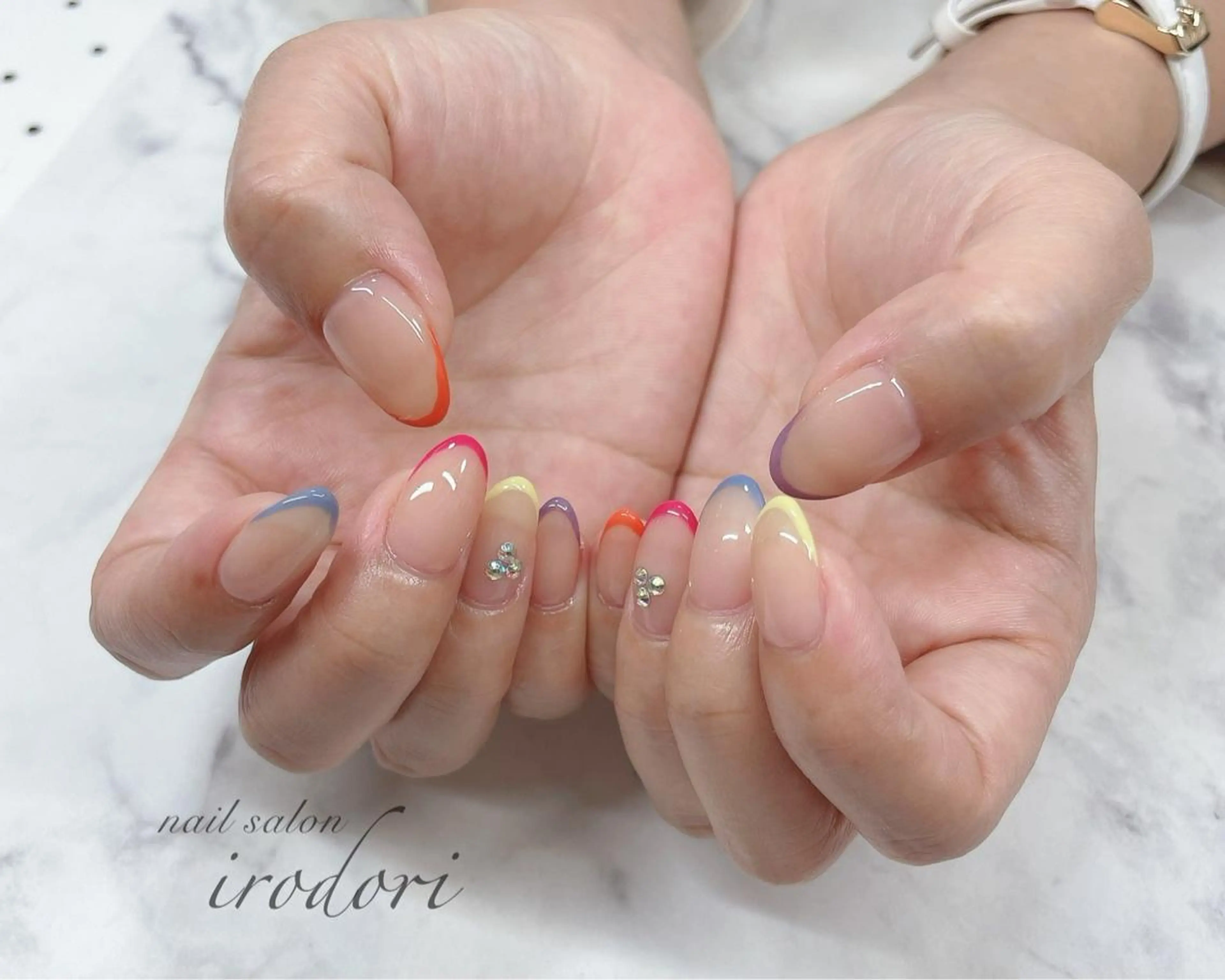 ネイル ﾌｨﾙｲﾝ専門ﾈｲﾙｻﾛﾝ彩 博多駅前店所属・ネイルサロン 彩 irodoriのネイルデザイン