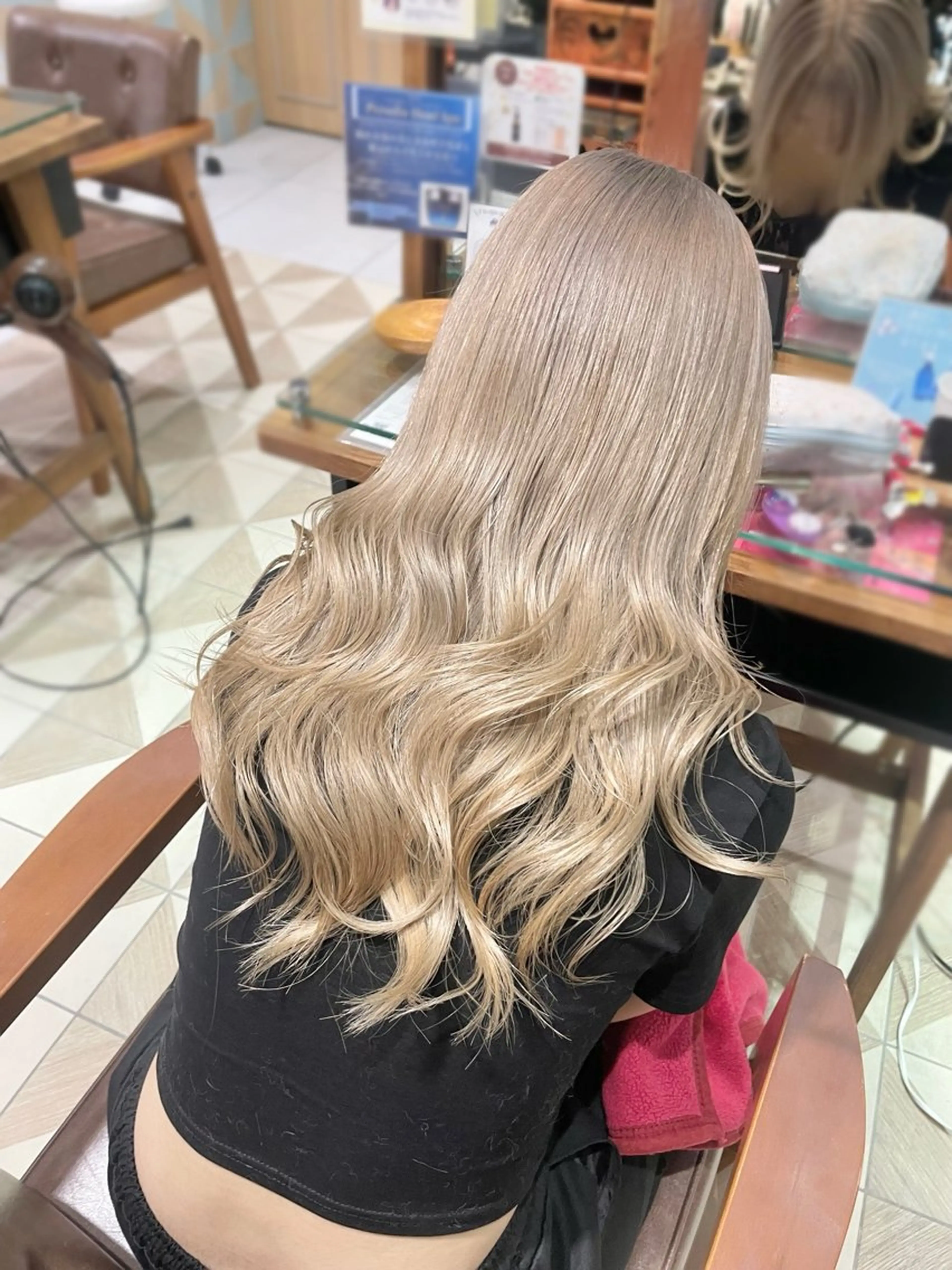 ロング カラー カット ヘアカラー トリートメント 立川ブリーチ/メンズ ウルフ♱ʜᴀʀᴜᴋᴀのヘアスタイル