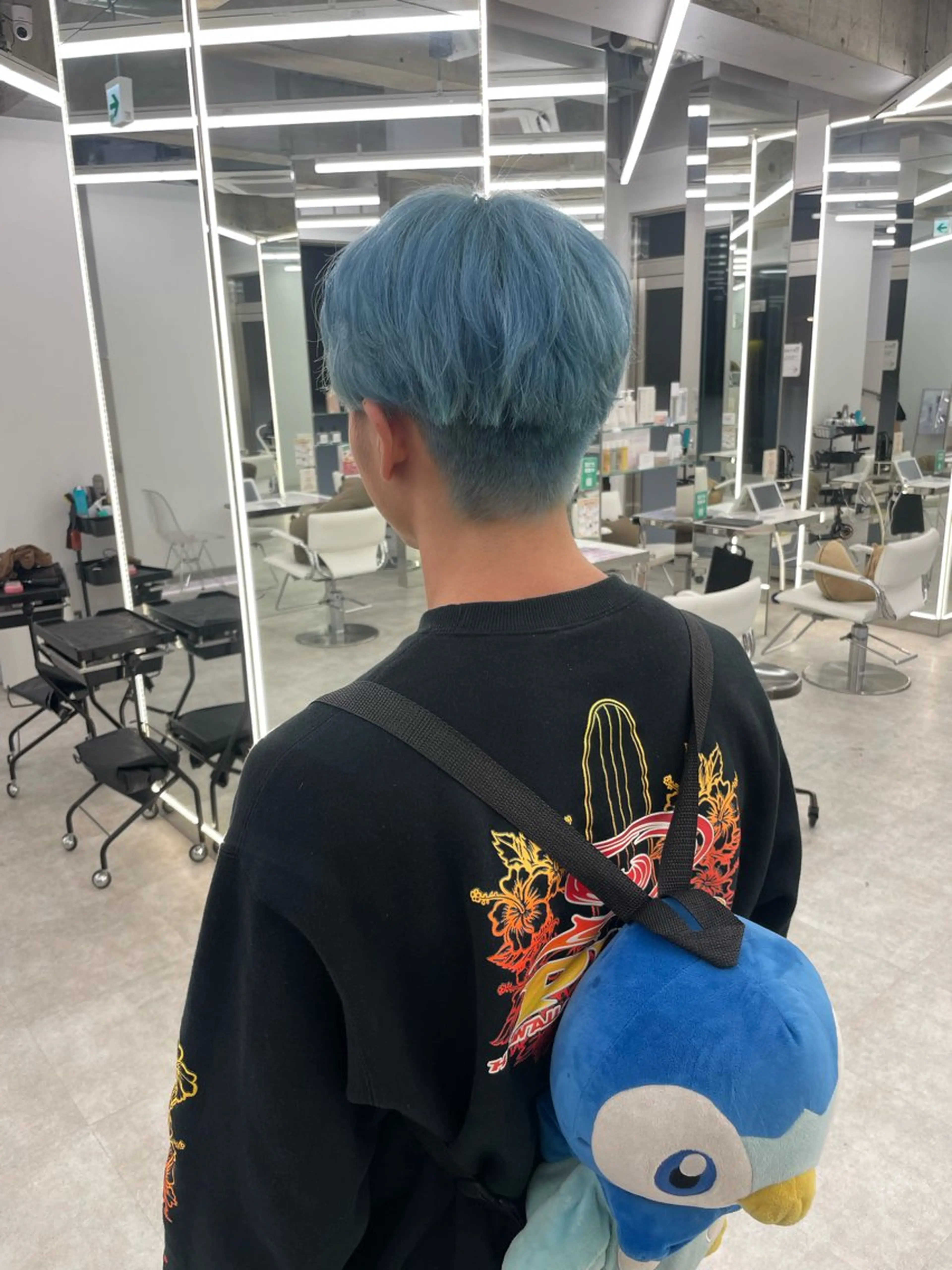 ショート カラー ヘアアレンジ メンズ ヘアカラー トリートメント 【Sweep】おじま のぞみのヘアスタイル