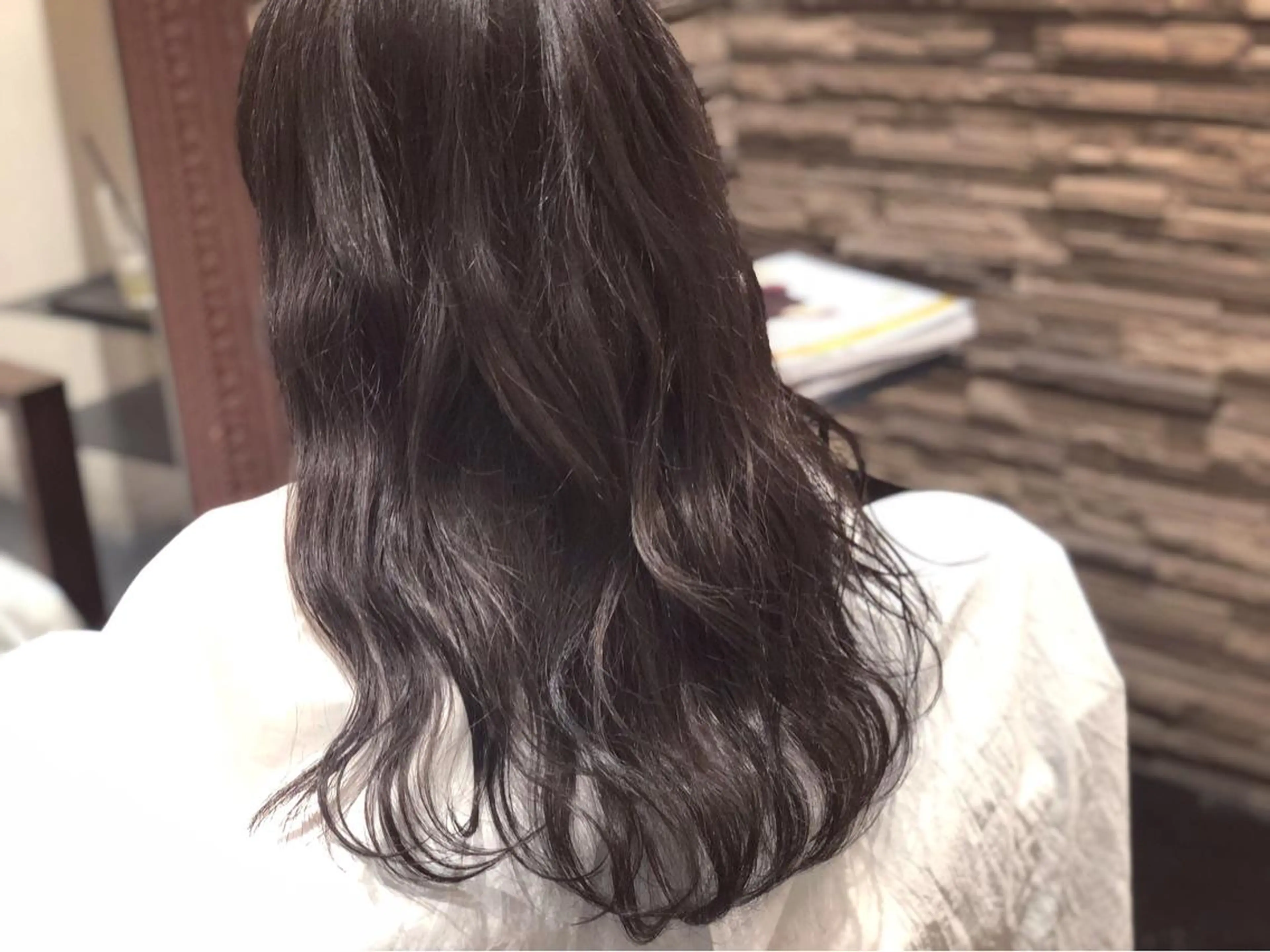 ロング カラー 【ヌーベルバレ】 ゆきみのヘアスタイル