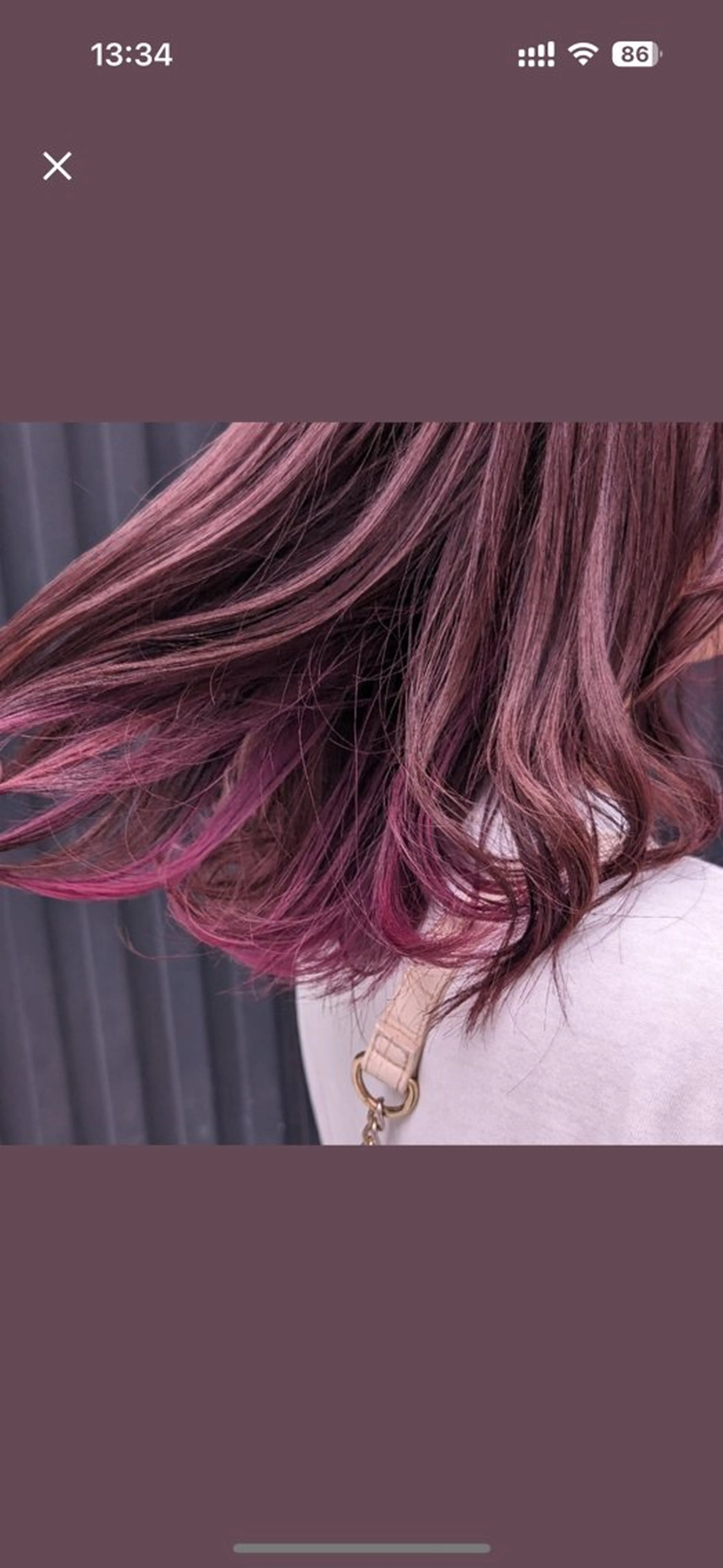 ミディアム 艶カラー💞 amiのヘアスタイル