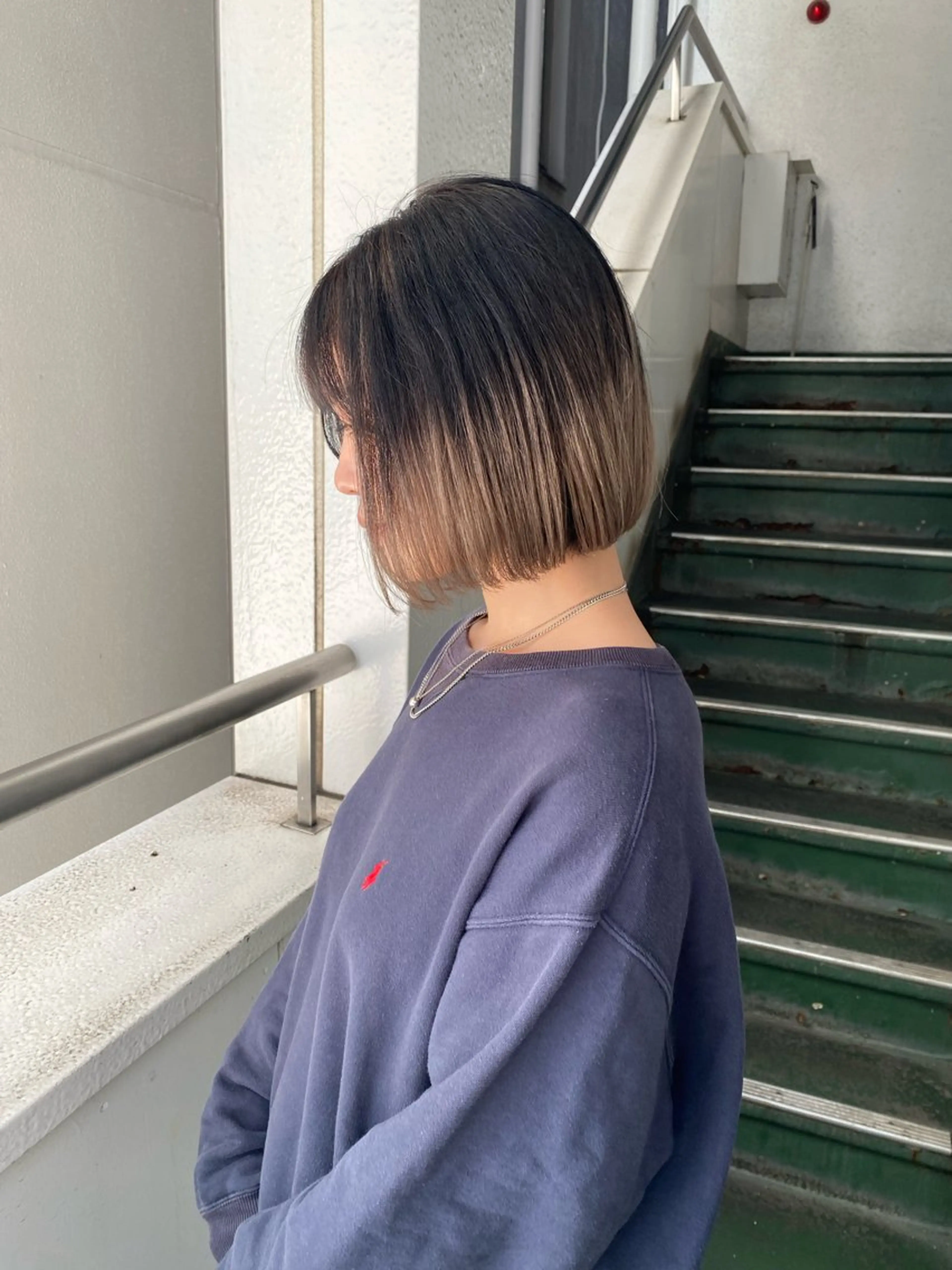 ミディアム カラー yiye 青山所属・無料カットモデル募集 🌱ひょうがのヘアスタイル