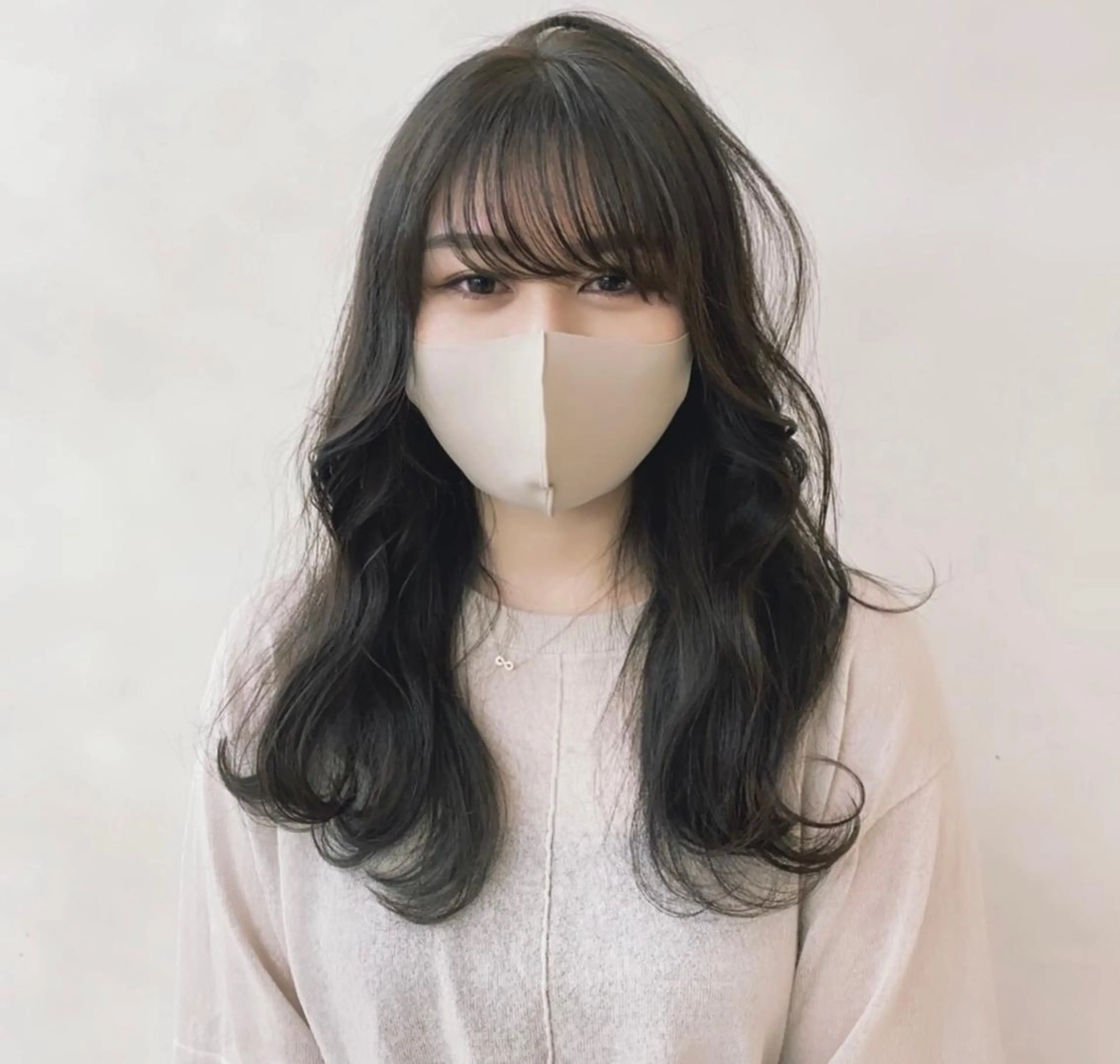 セミロング 新宿/韓国メンズ RIKUパーマのヘアスタイル