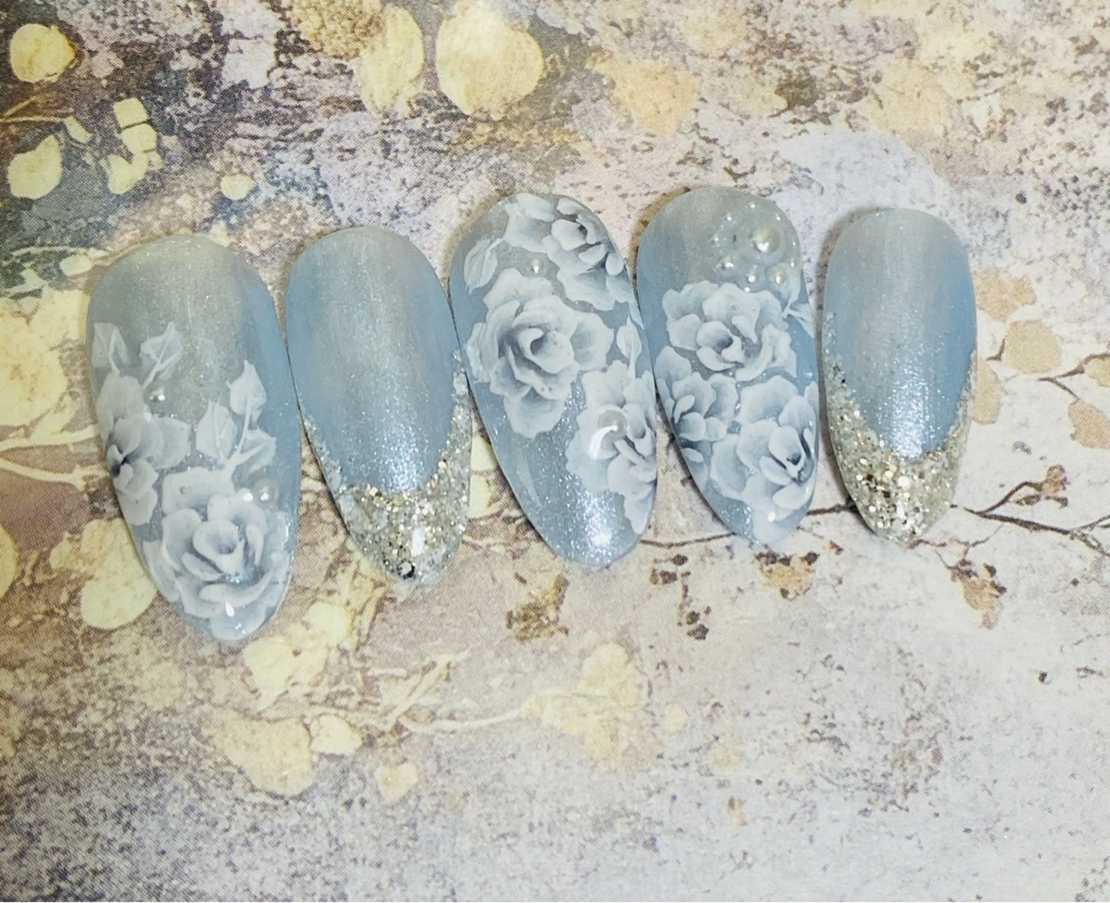 ネイル 自宅ネイルサロン ♦️nuance♦️のネイルデザイン