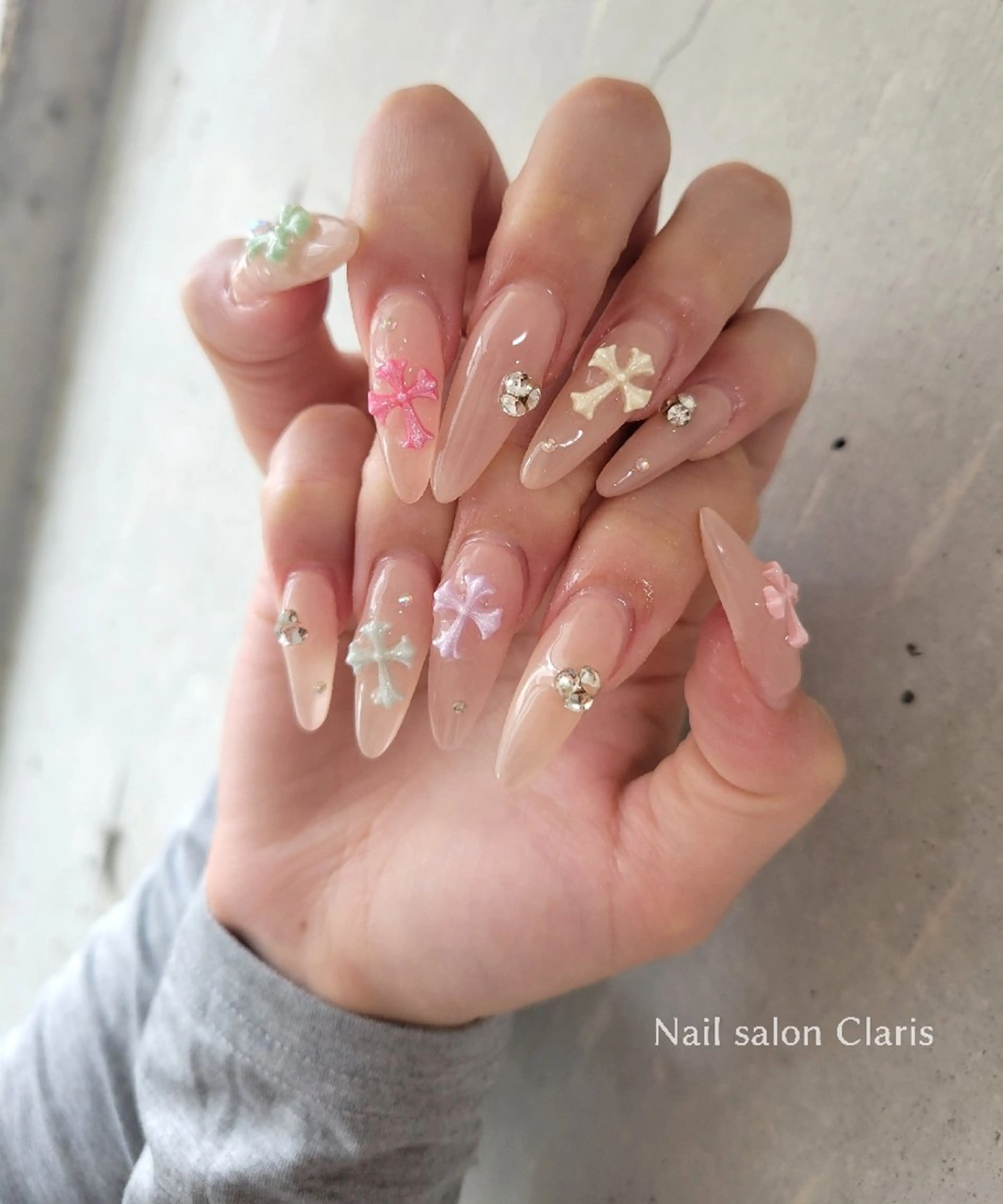ネイル アートネイル スカルプネイル Nailsalon Claris所属・Nailsalon Clarisのネイルデザイン
