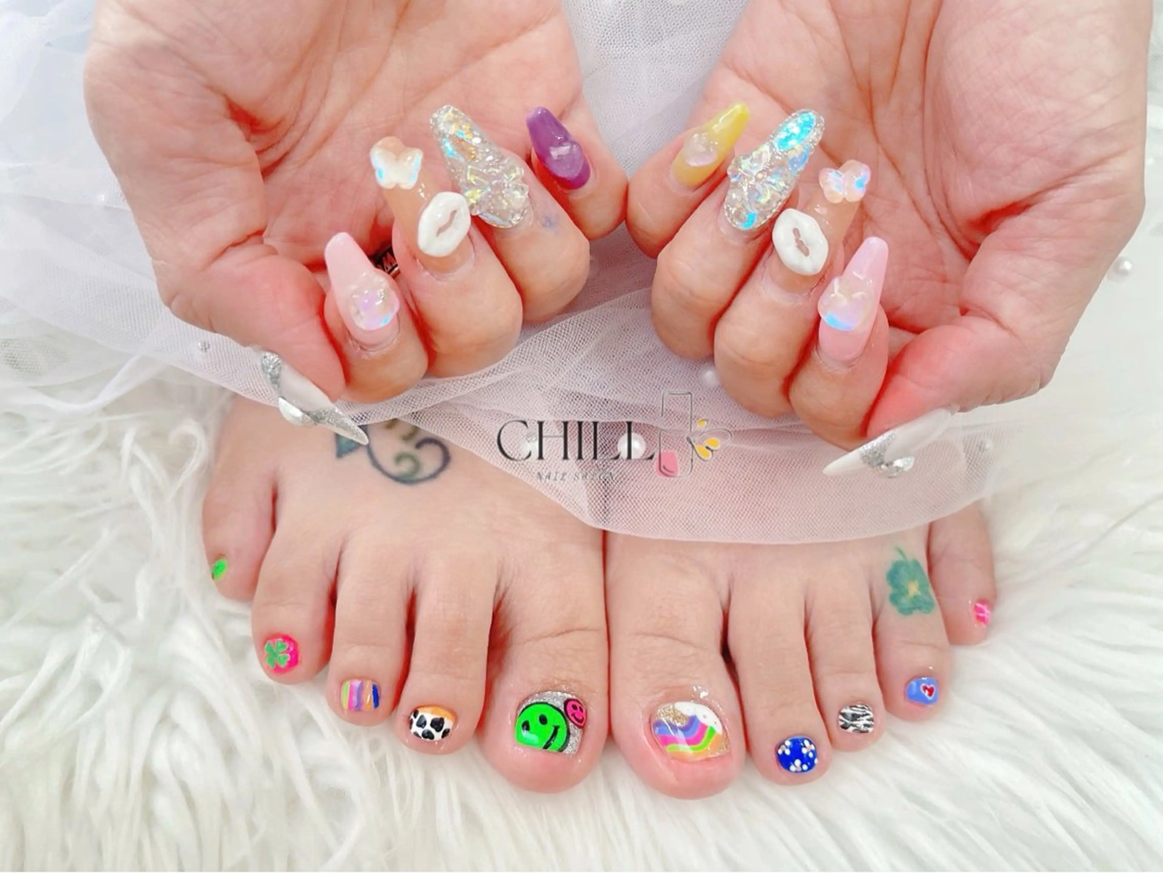 ネイル フットネイル Nail salon CHILL 【ネイルサロン チル】大須店所属・Nailsalon CHILL大須店💅のネイルデザイン