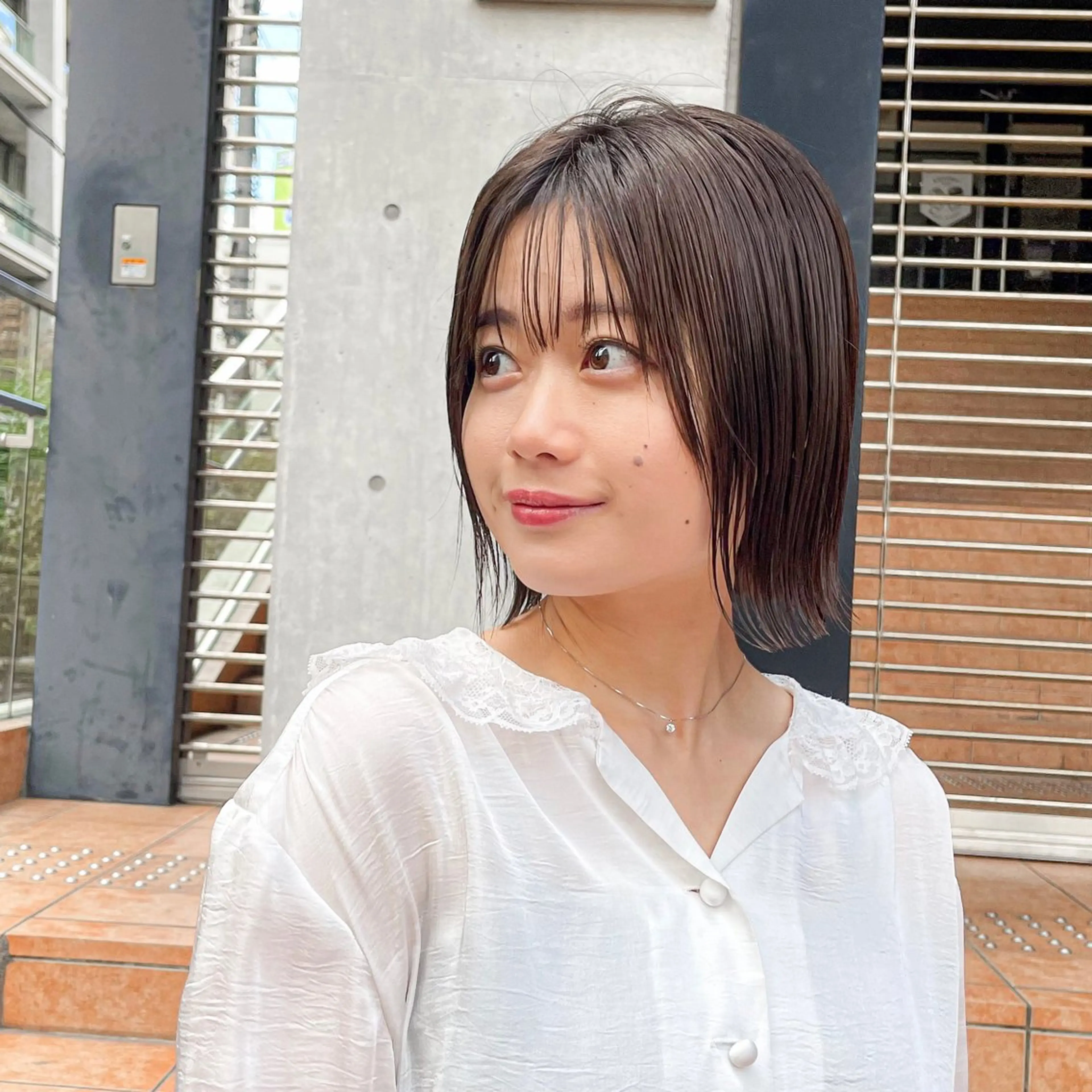 ミディアム カラー 阿田 悠士朗のヘアスタイル