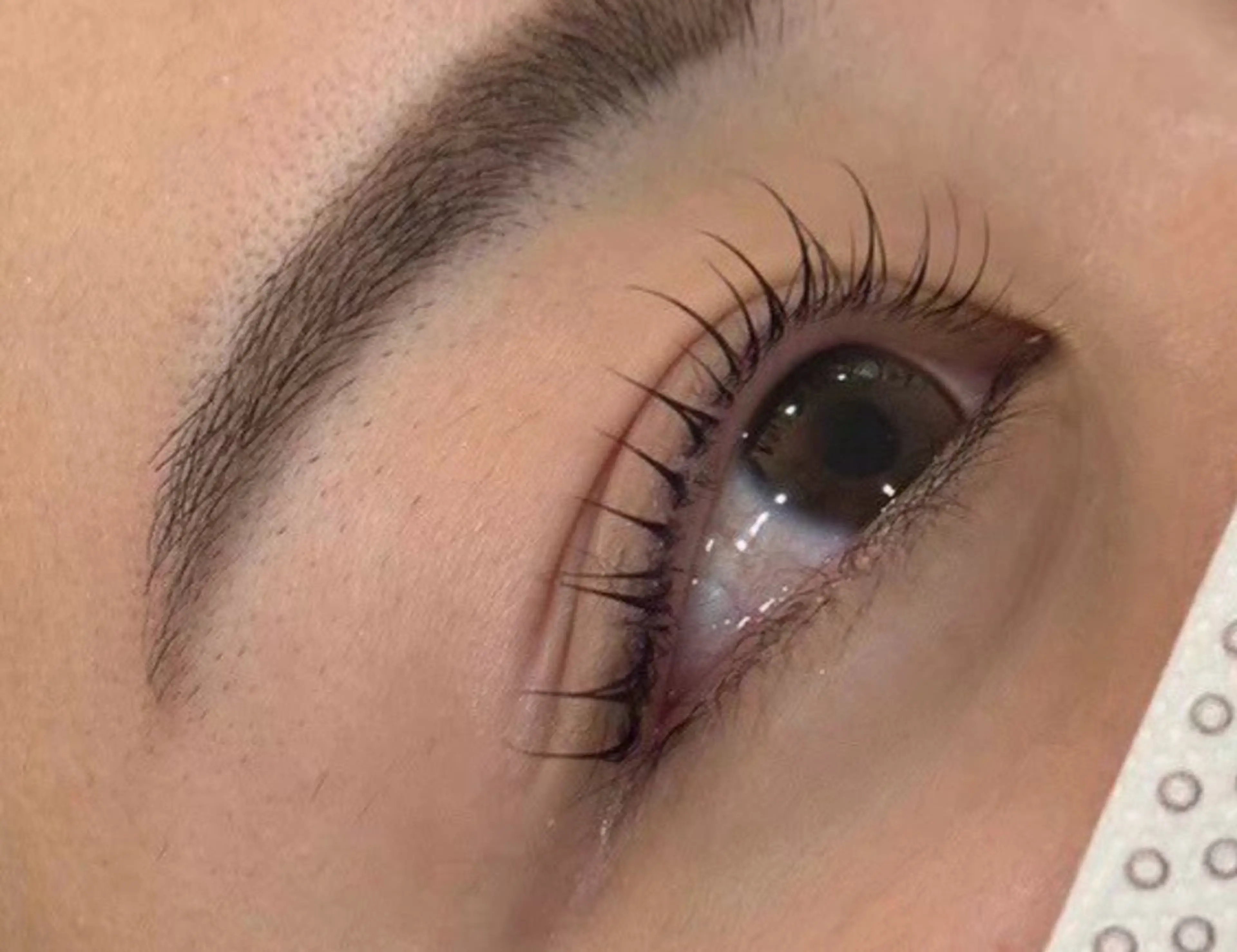 マツエク・マツパ パリジェンヌラッシュリフト eve🐰束間まつ毛 /透明感カラーのヘアスタイル