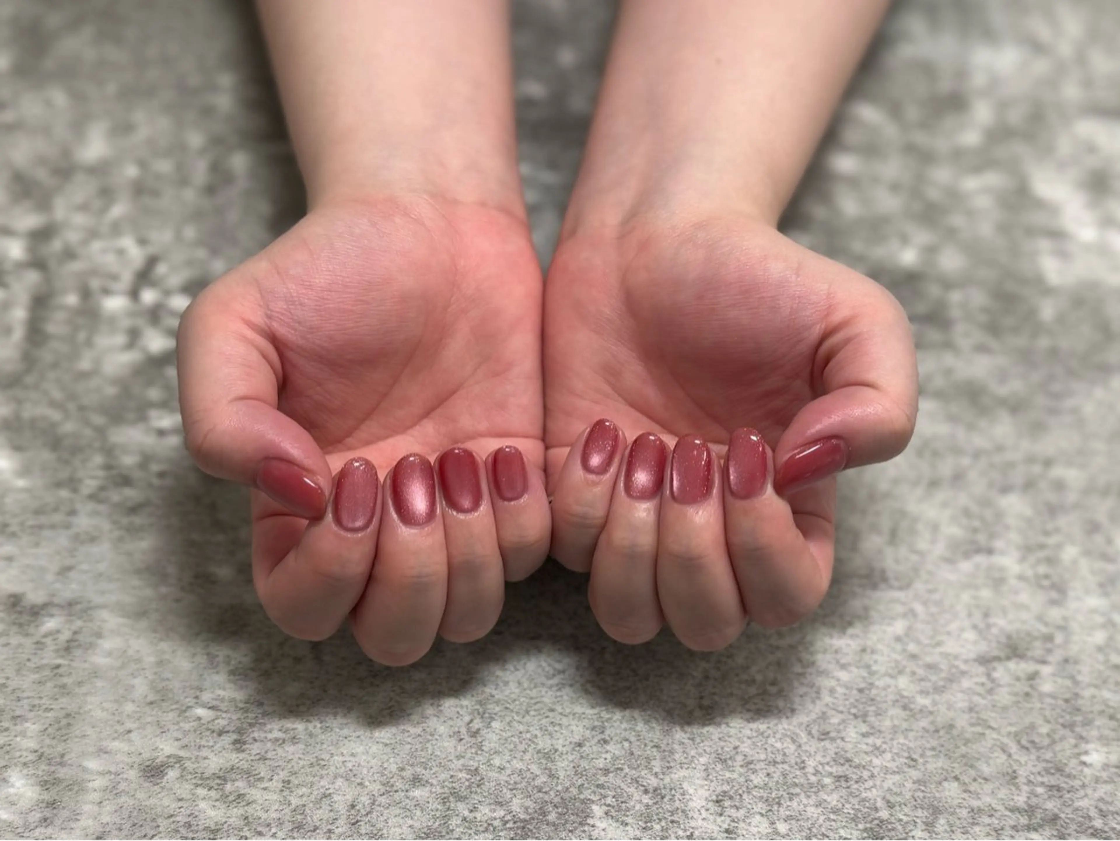 ジェルオフ込み◇ワンカラーの写真