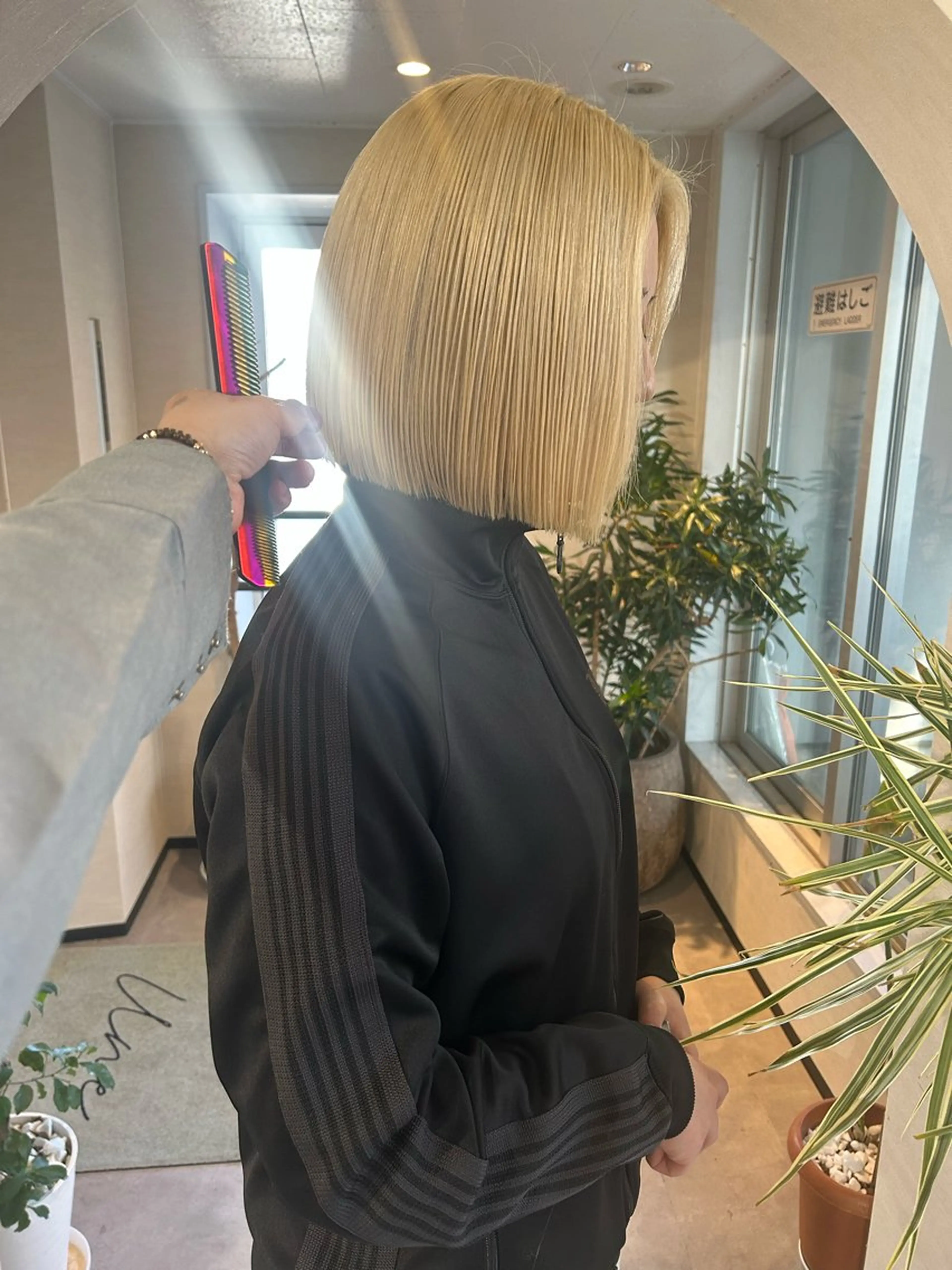 ショート カラー 林 浩太郎のヘアスタイル