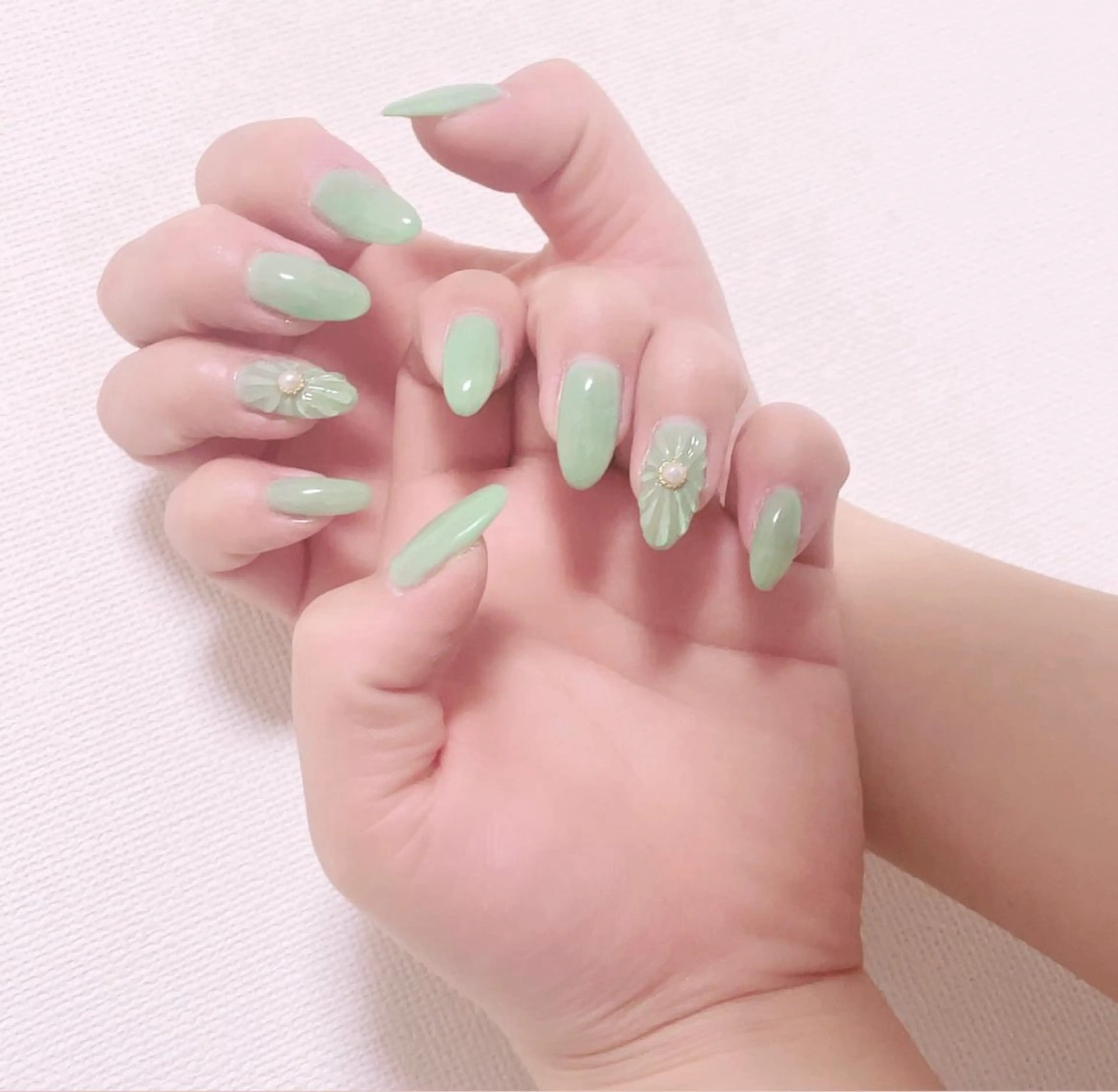 ネイル アートネイル ワンカラーネイル Kanunu所属・鶴橋エステ kanunuのエステ・リラクイメージ